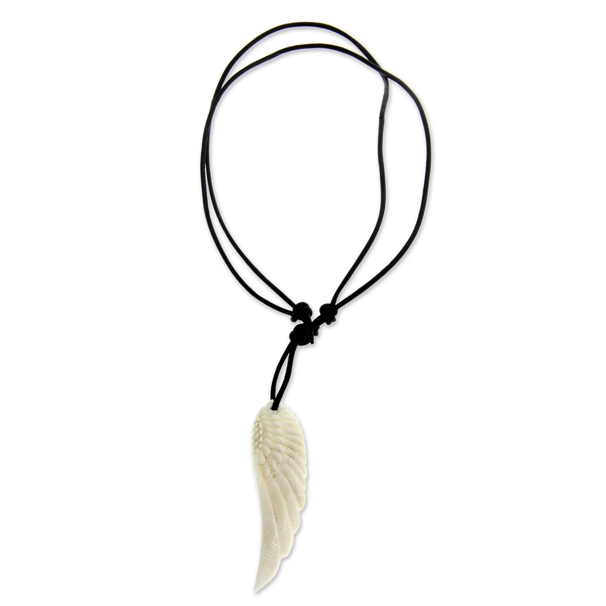 Angel Wing Men's Pendant Necklace - Image 3