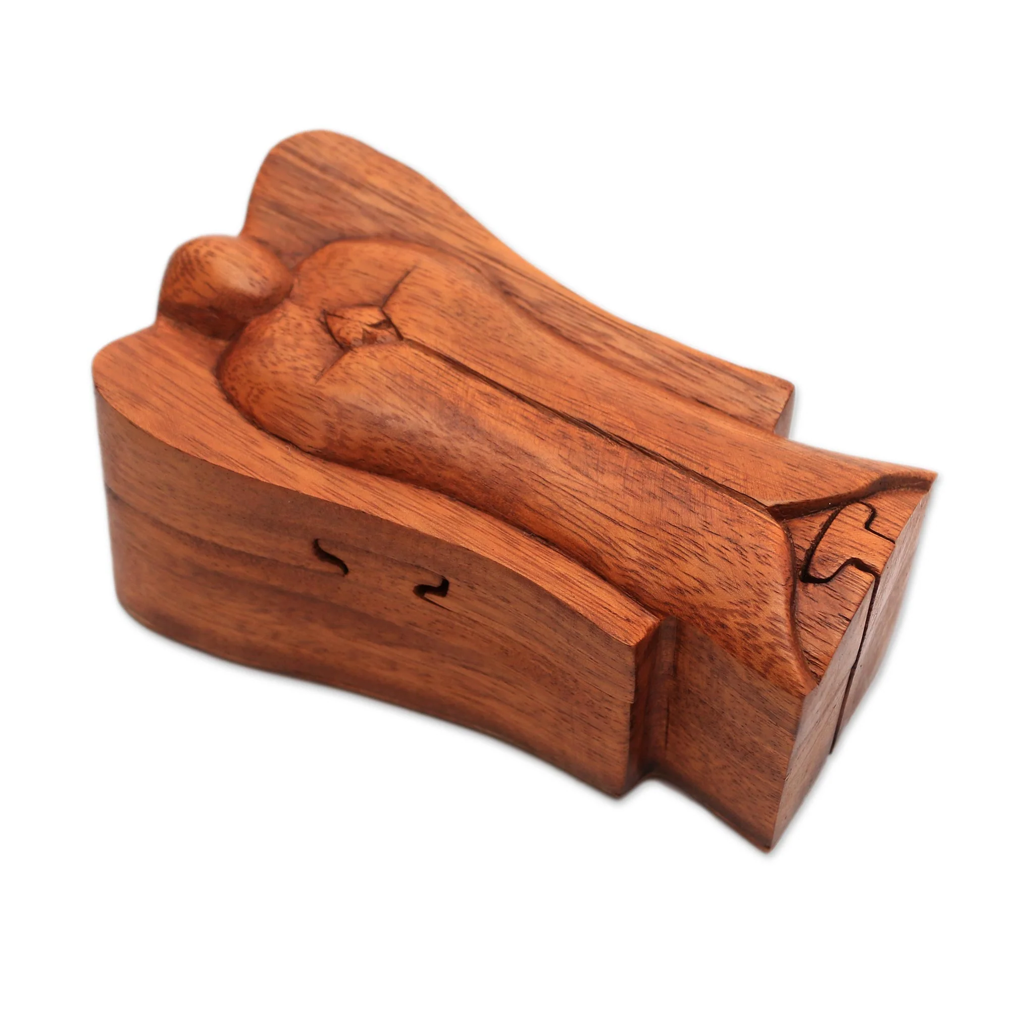 Angelic Protection Wood Puzzle Box - Image 2