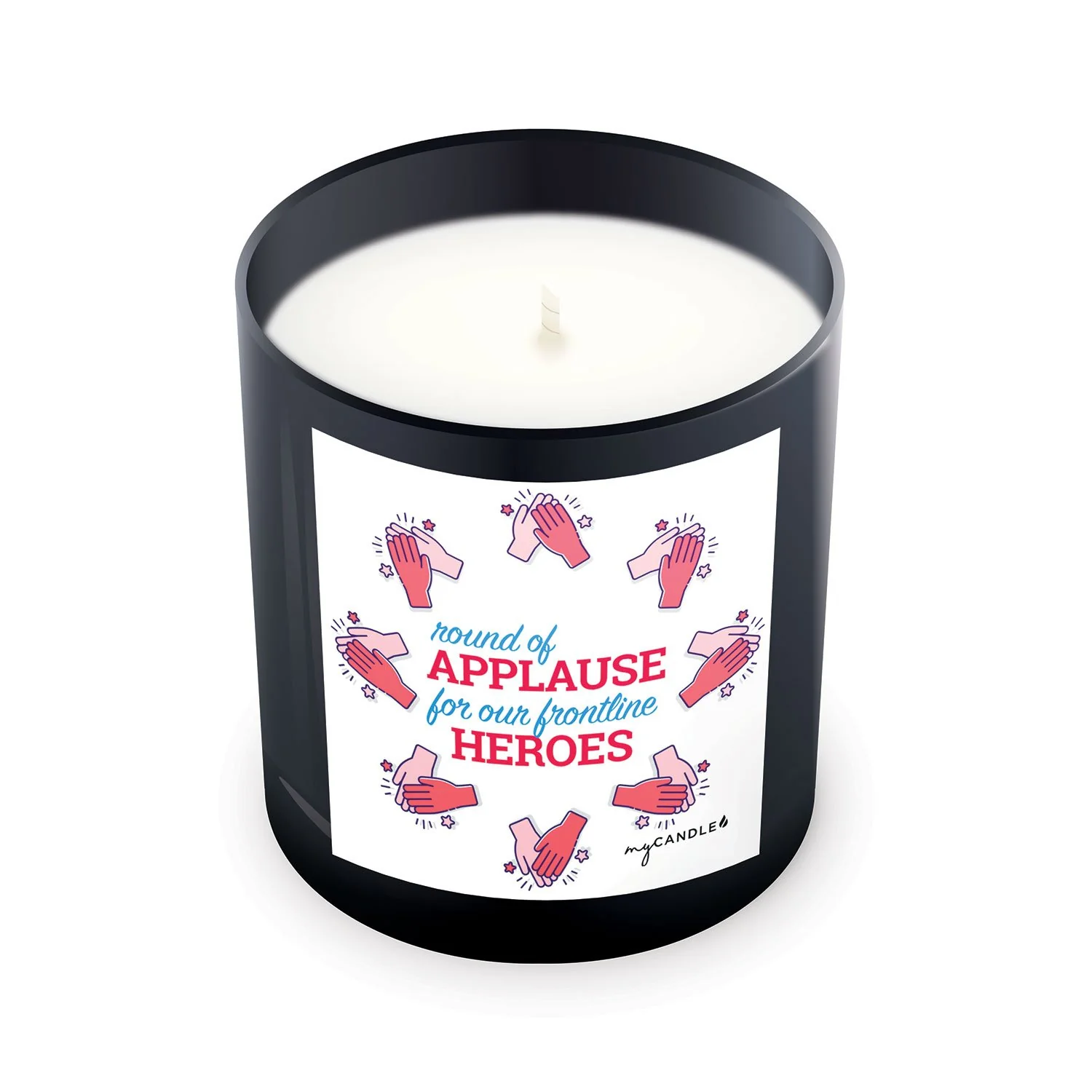 Applause for Our Frontline Heroes Candle - Image 6