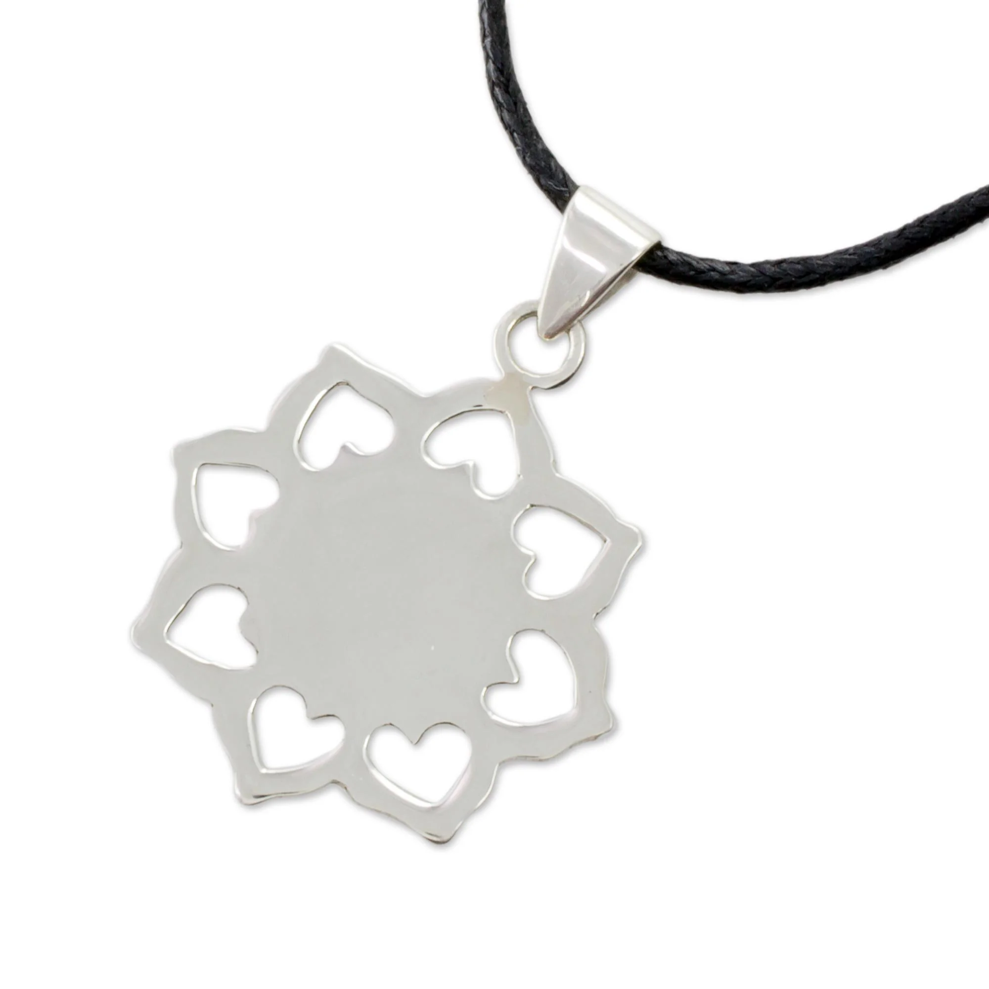 Apple Blossom Sterling Silver Necklace - Image 5