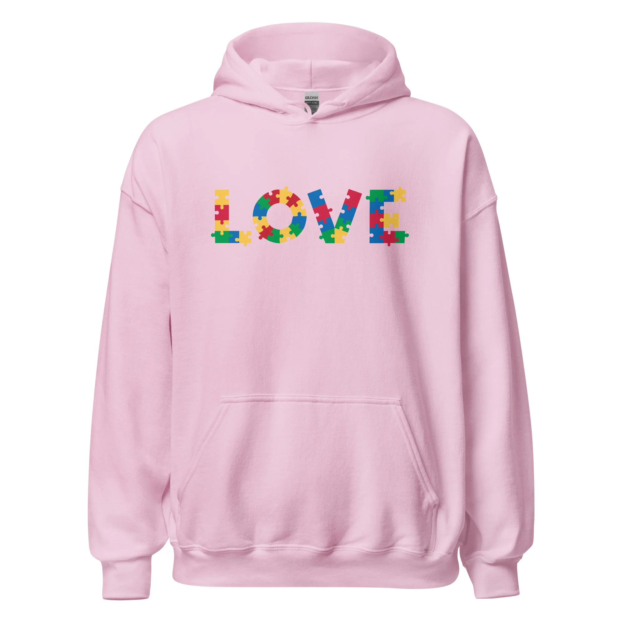 Autism Acceptance & Love Puzzle Hoodie - Image 7