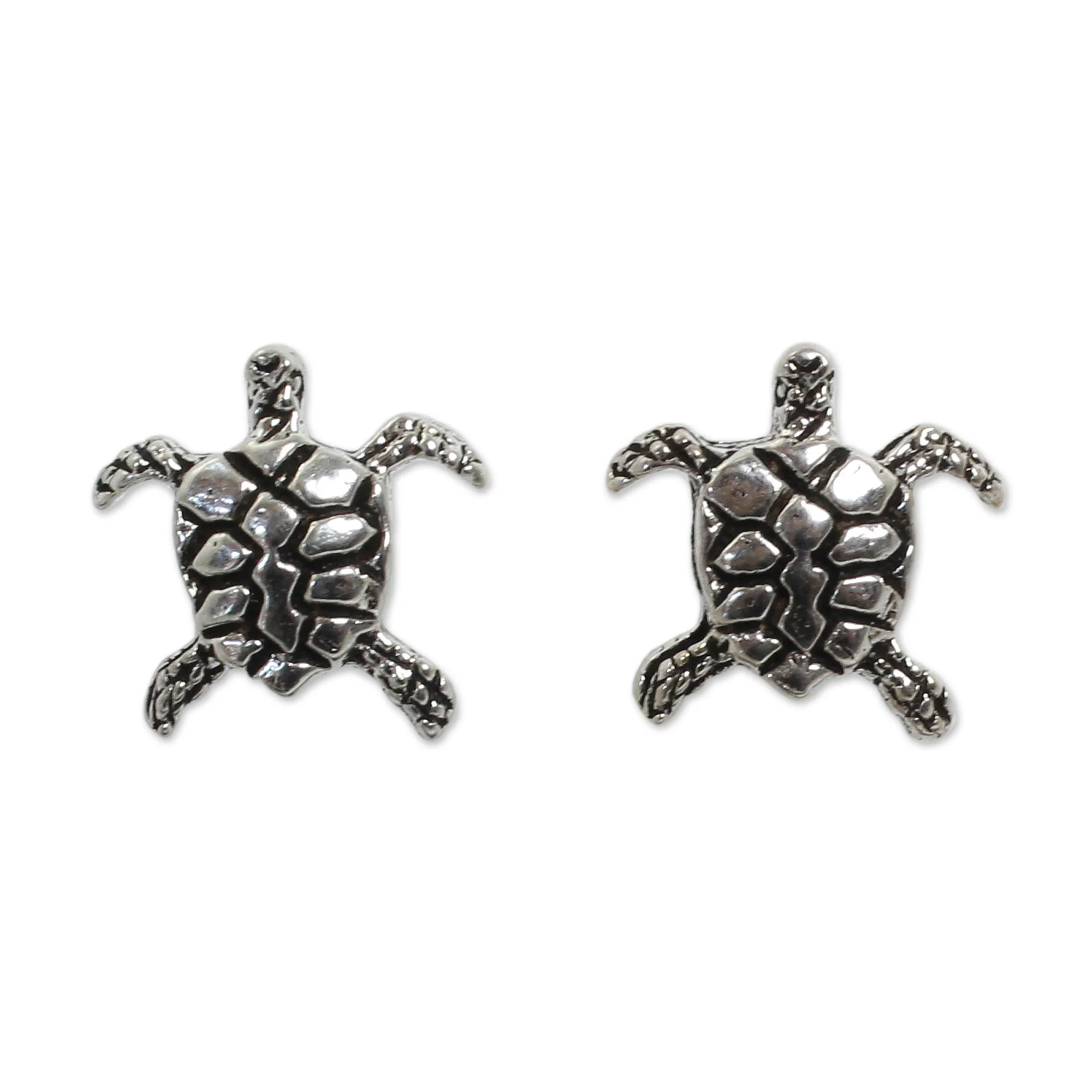 Baby Sea Turtle Stud Earrings - Image 2
