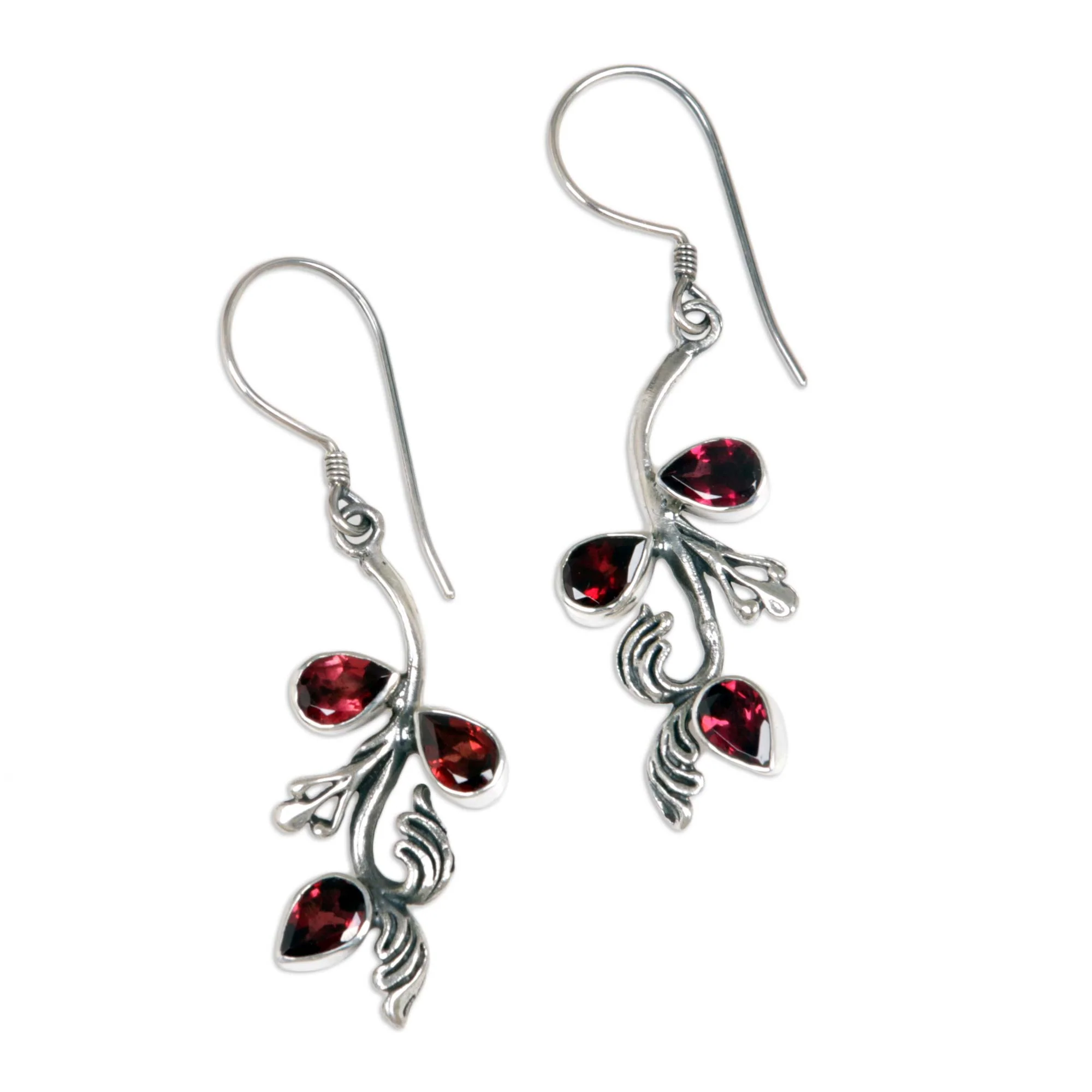Bali Belle Sterling Silver Dangle Earrings - Image 2