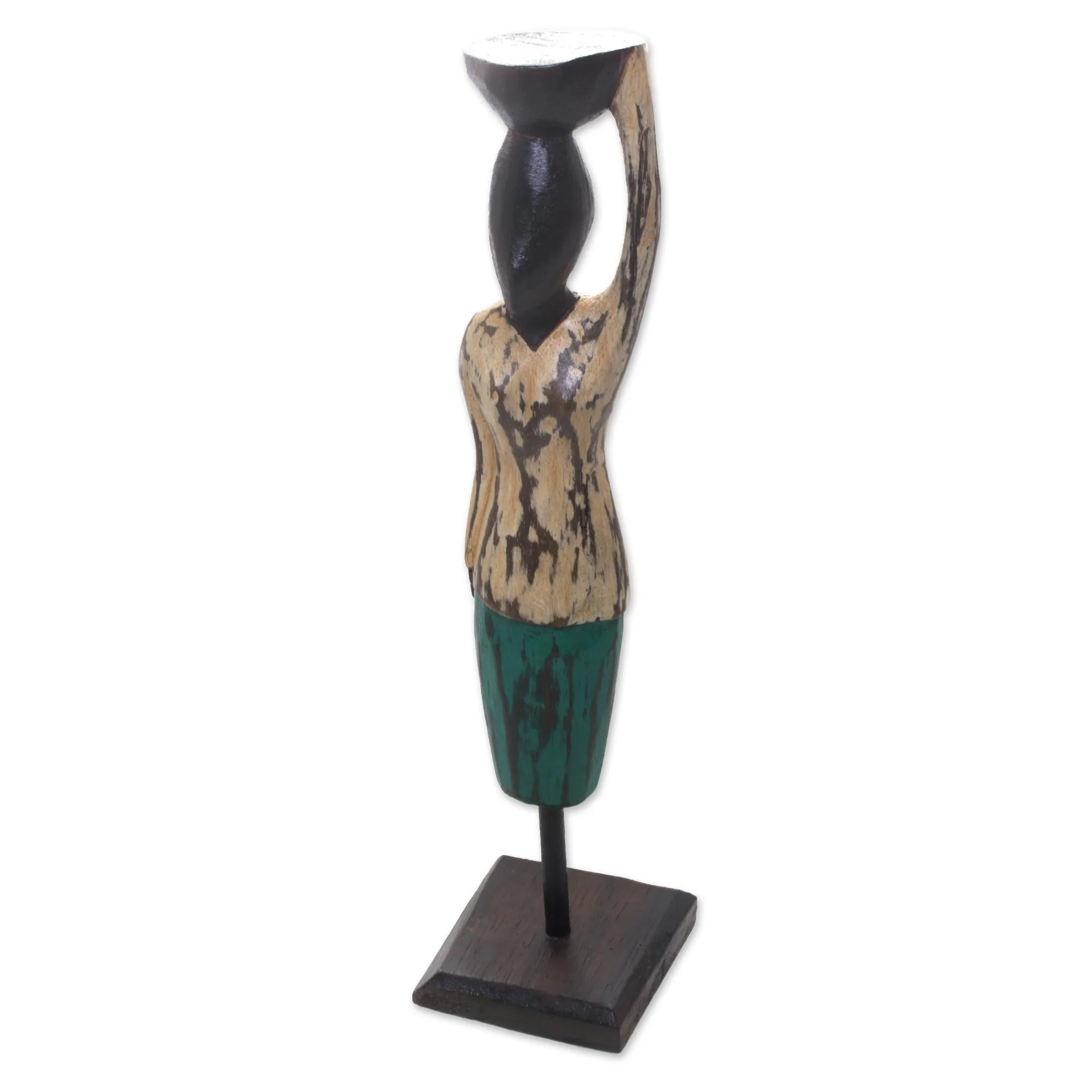 Bali Endeavor Wood Statuette - Image 2