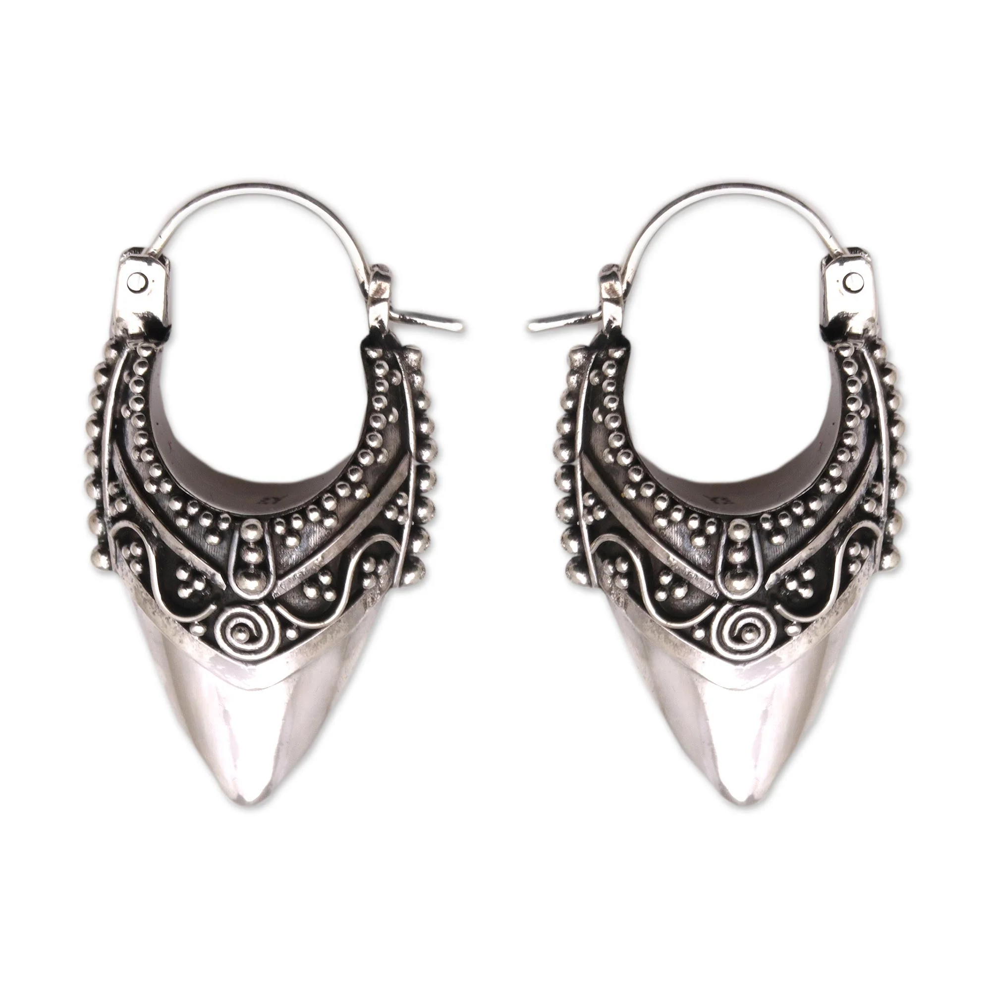 Bali Origin Hoop Earrings - Image 2