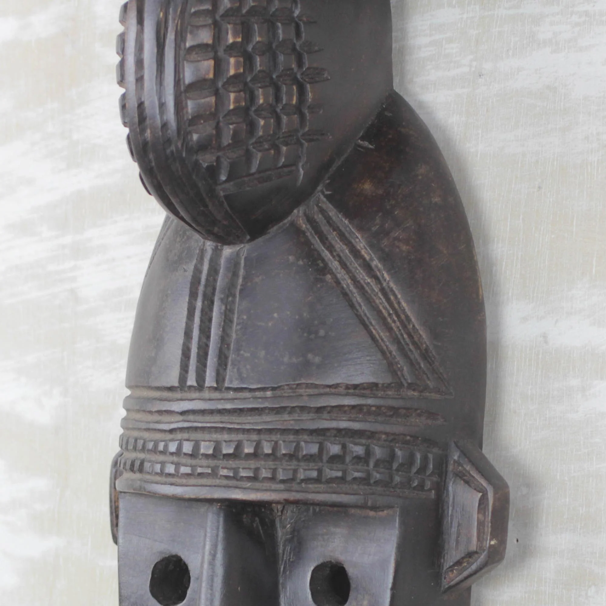 Bambara Hand Carved African Mask from Mali - Image 5
