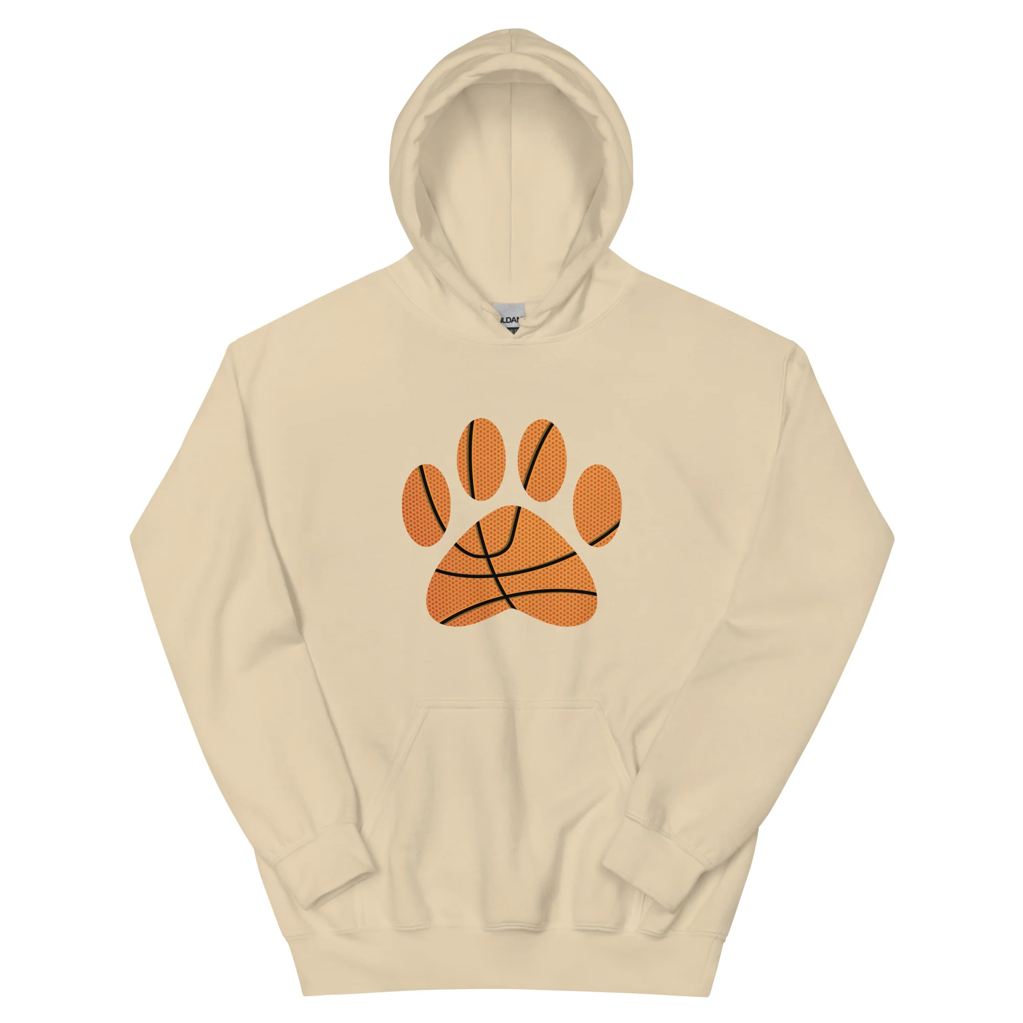 Basketball Paw Print Hoodie - Image 9