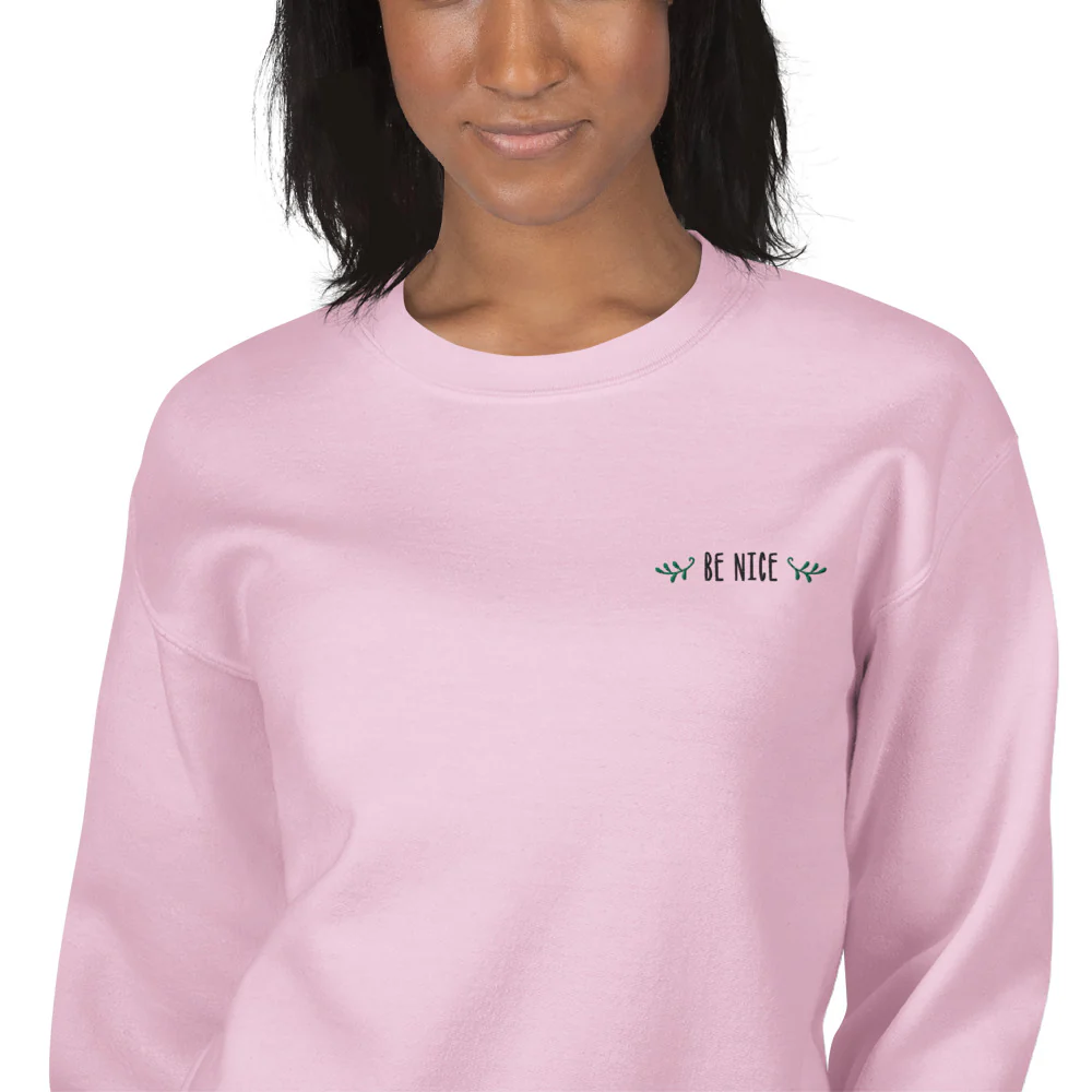 Be Nice Crewneck Sweatshirt - Image 2