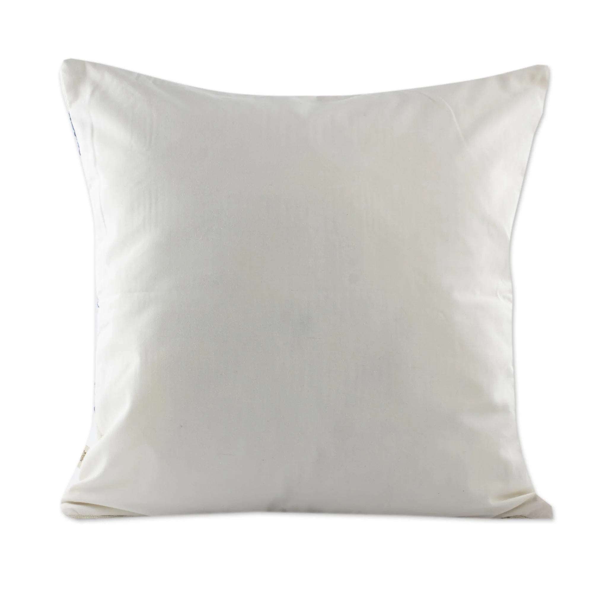 Beauty in Taupe Guatemalan Taupe Striped Backstrap Woven Wool Cushion Cover - Image 4