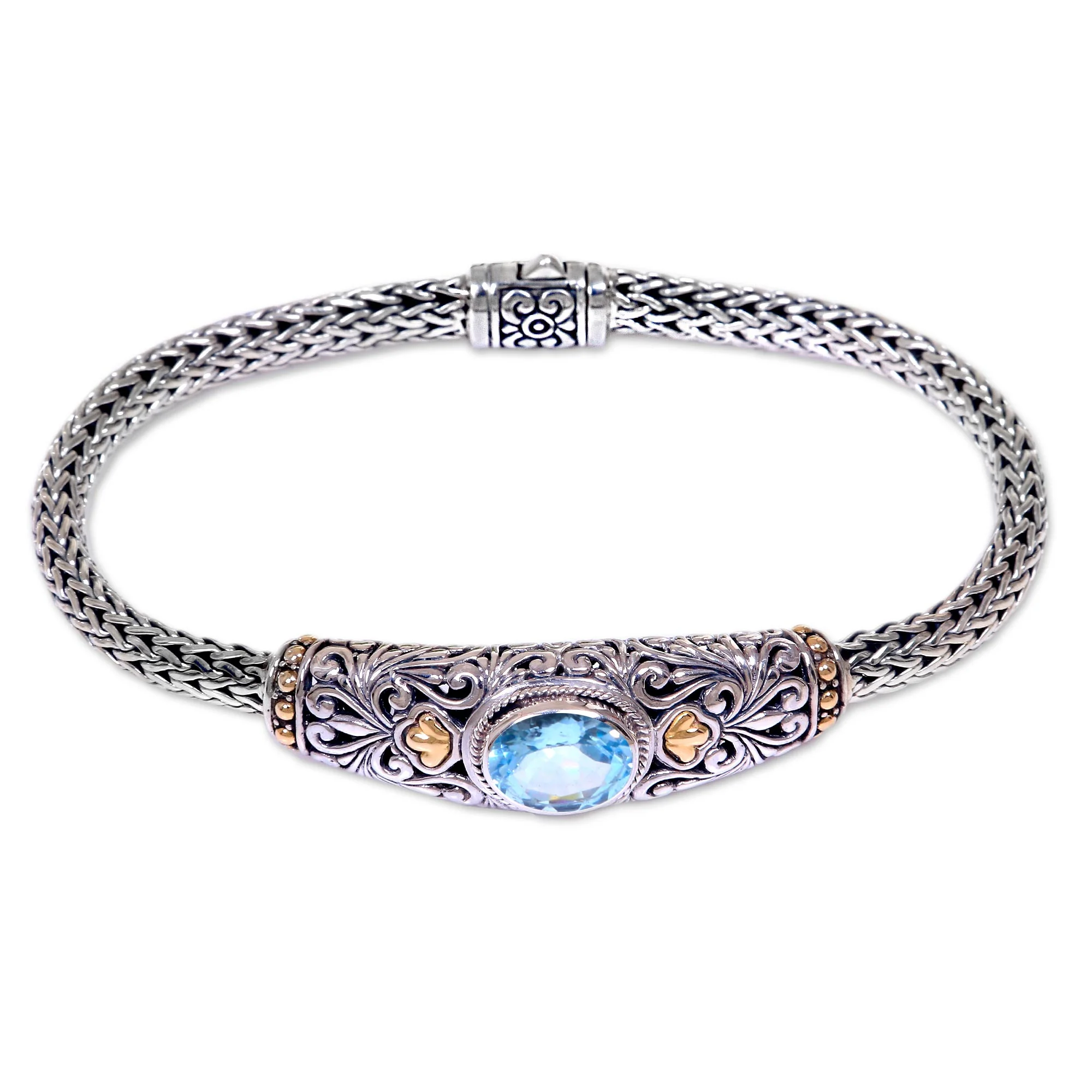 Bedugul Garden Sterling Silver Bracelet - Image 2
