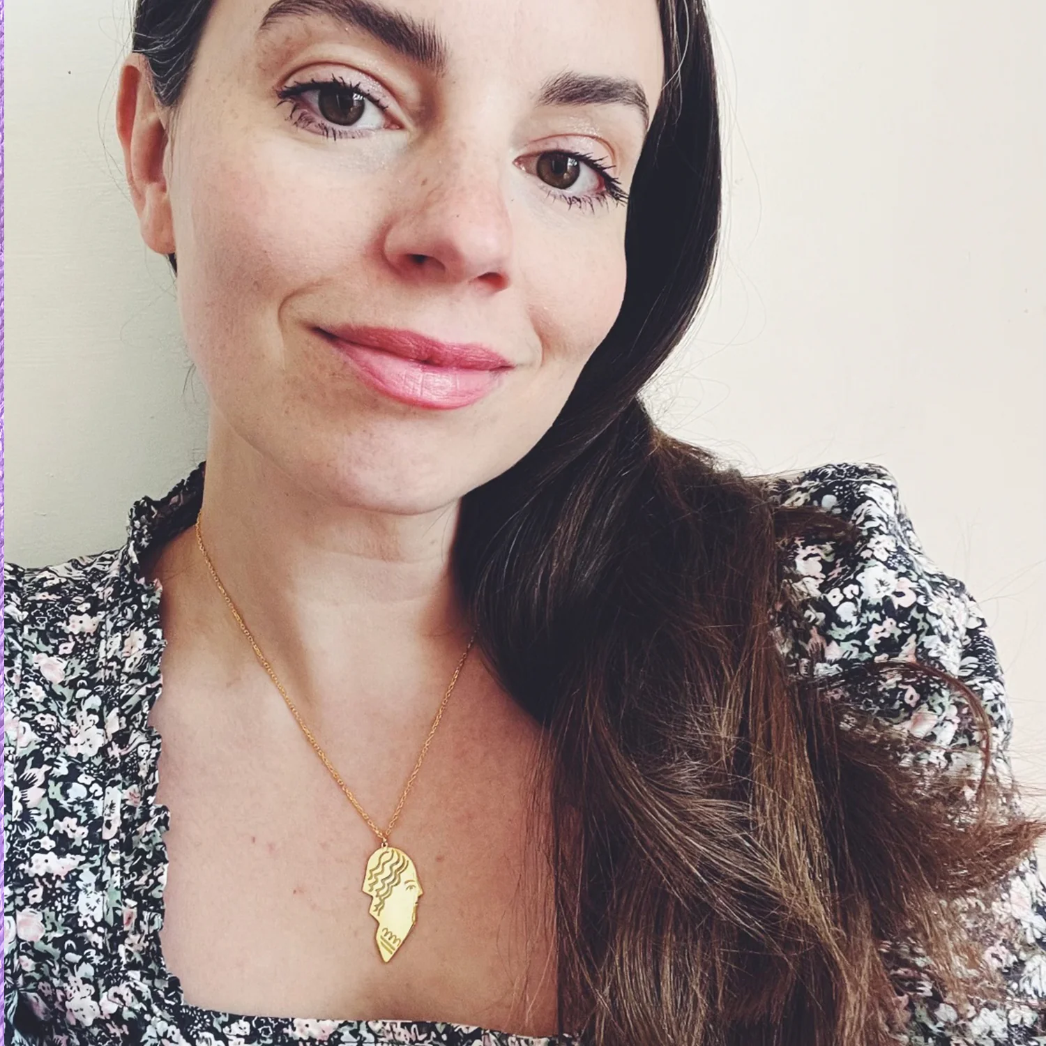 Bff Face Necklaces- 18k Gold-plated - Image 4