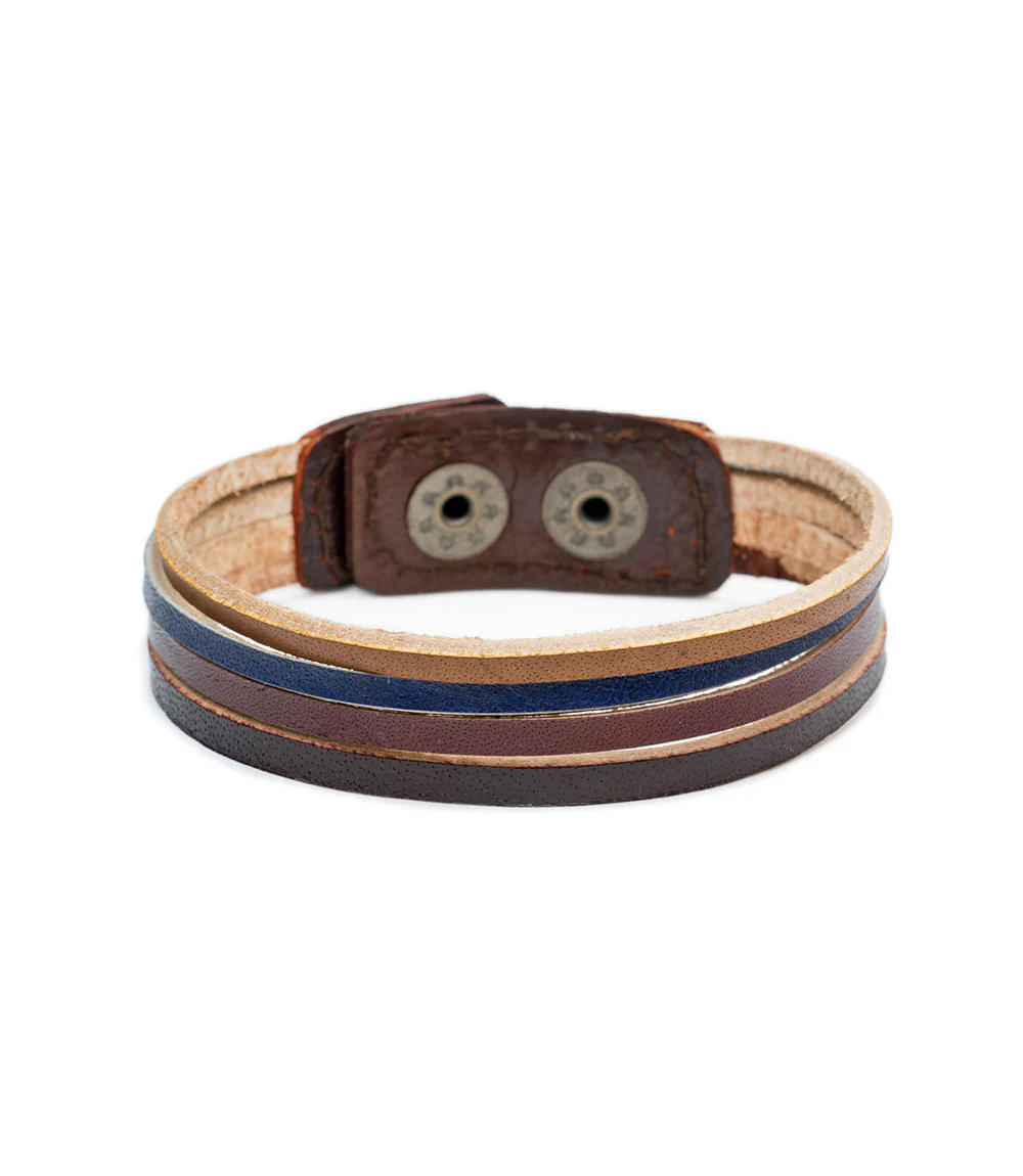 Bhumi Bands Leather Bracelet - Image 2
