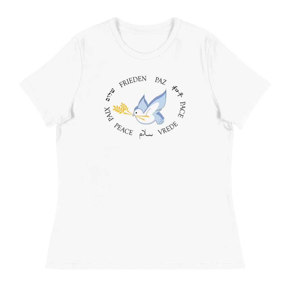 Bird of Peace Women's Relaxed T-Shirt - Image 4