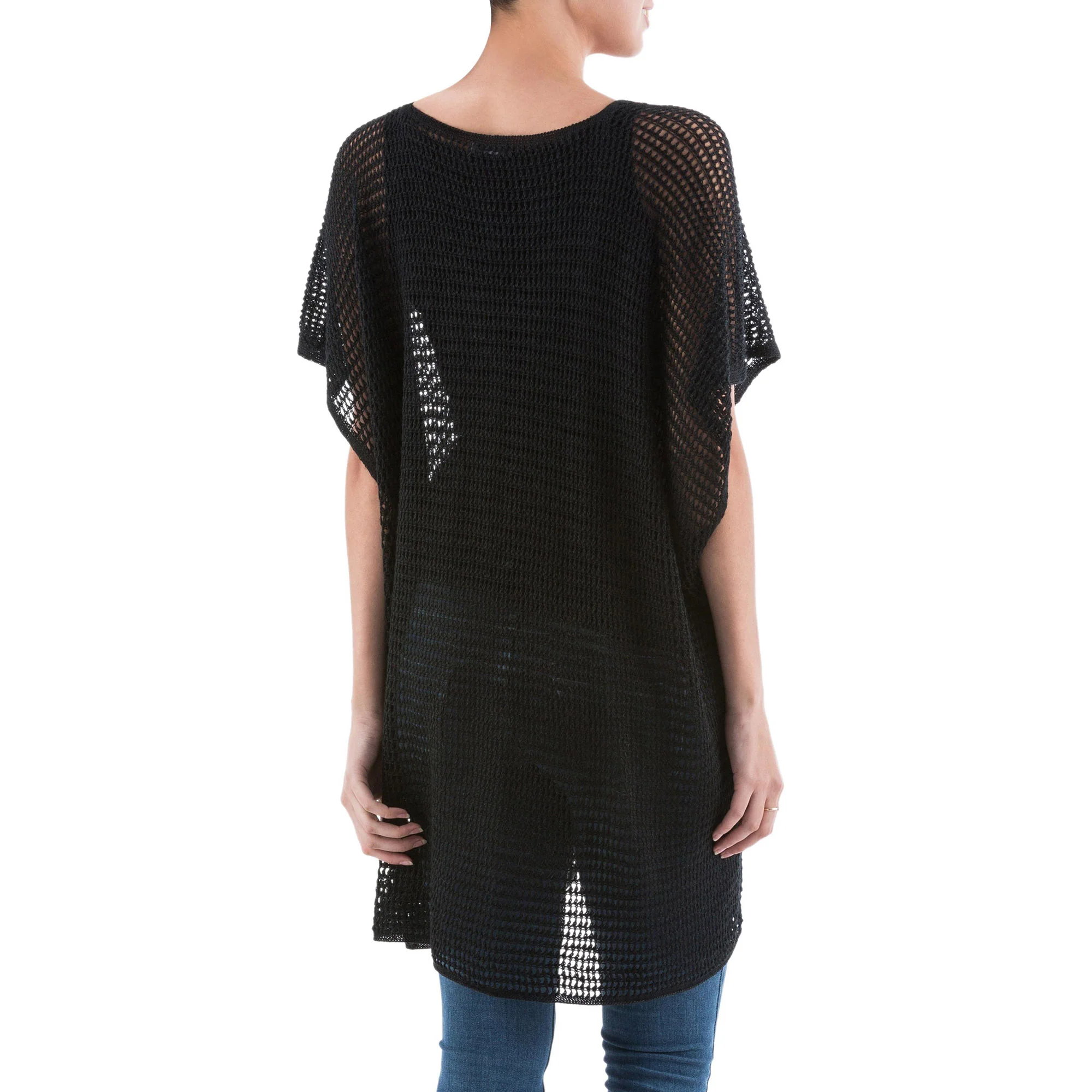 Black Dreamcatcher Knit Tunic - Image 3