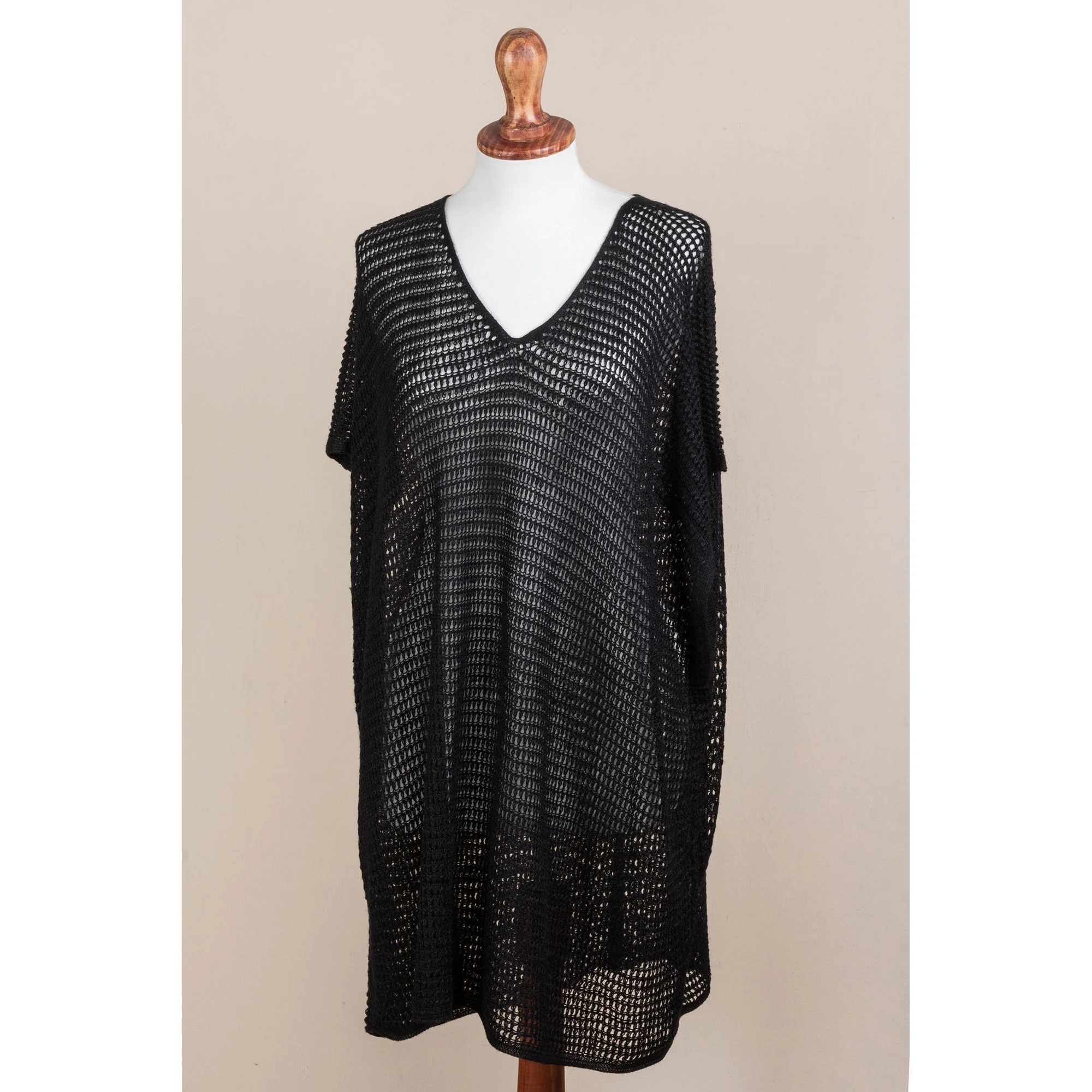 Black Dreamcatcher Knit Tunic - Image 4