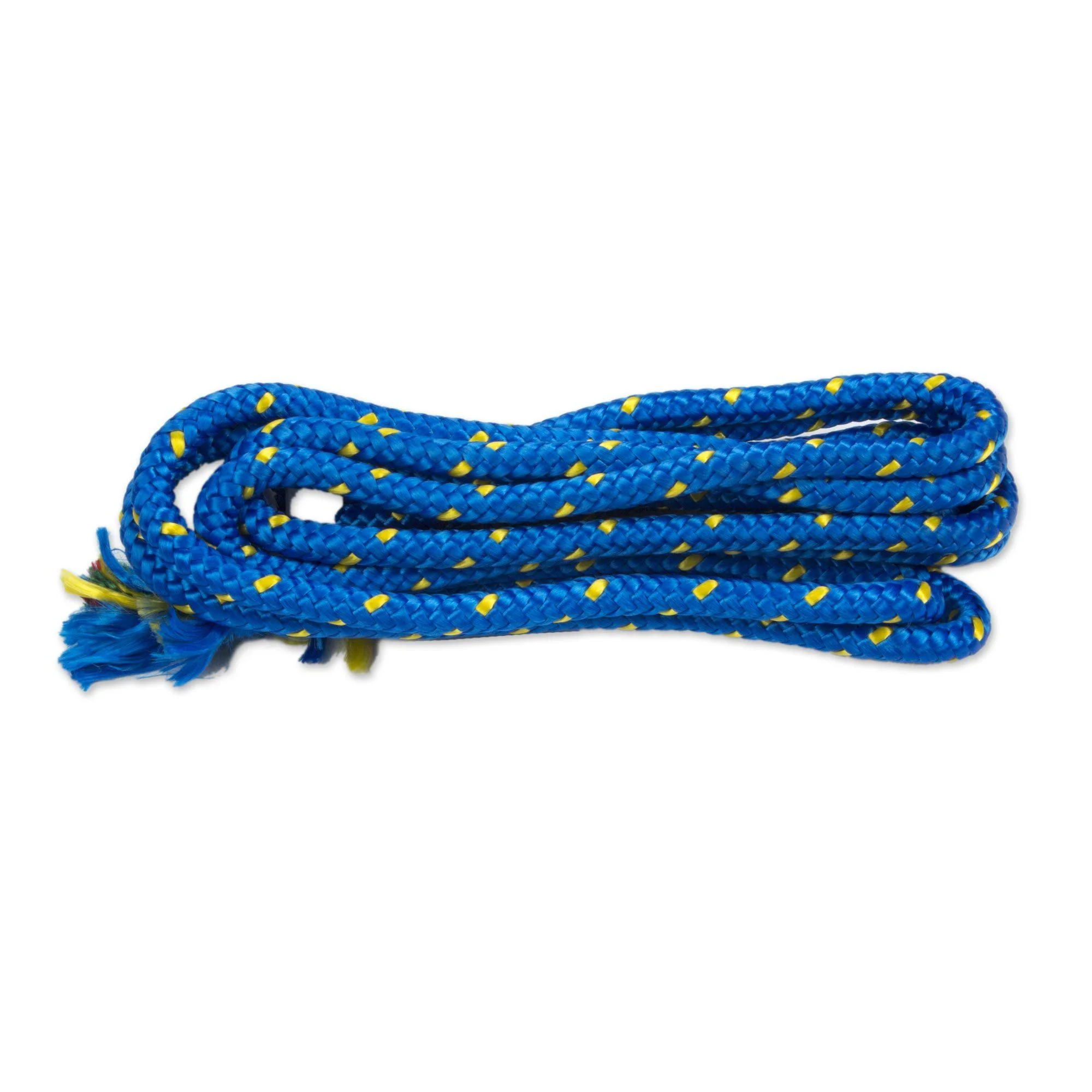 Blue Caribbean Hand Woven Mayan Rope 2 Person Hammock - Image 3