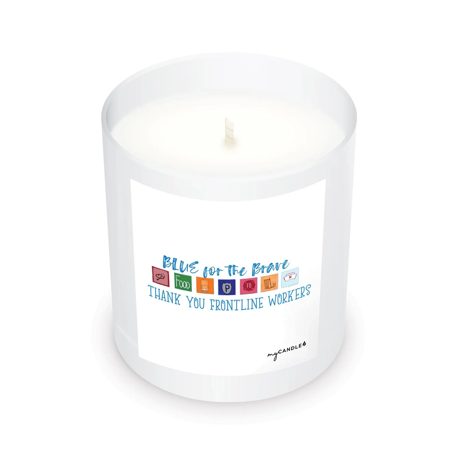 Blue for the Brave Candle - Image 7
