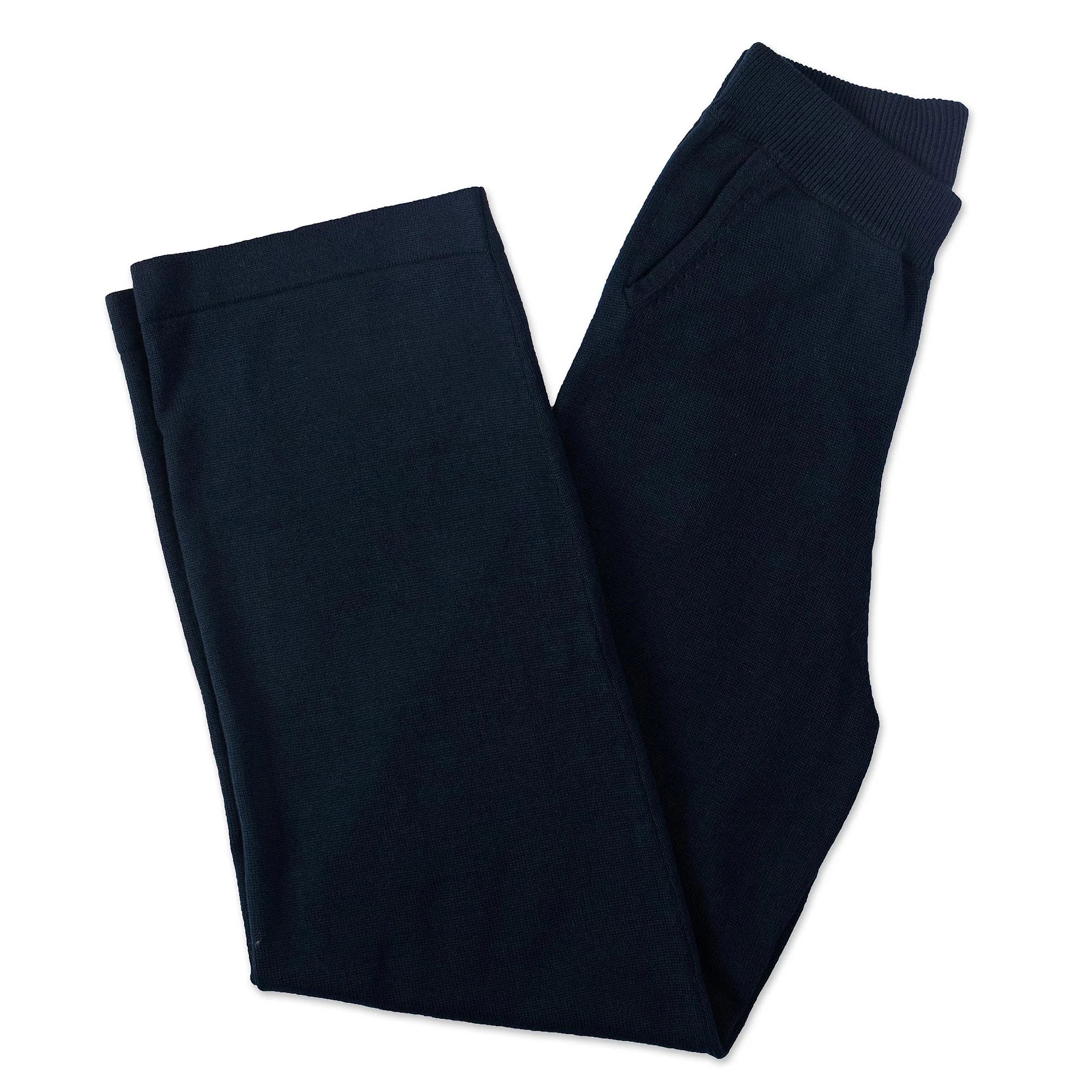 Blue Magic Knit Cotton Blend Pants - Image 5