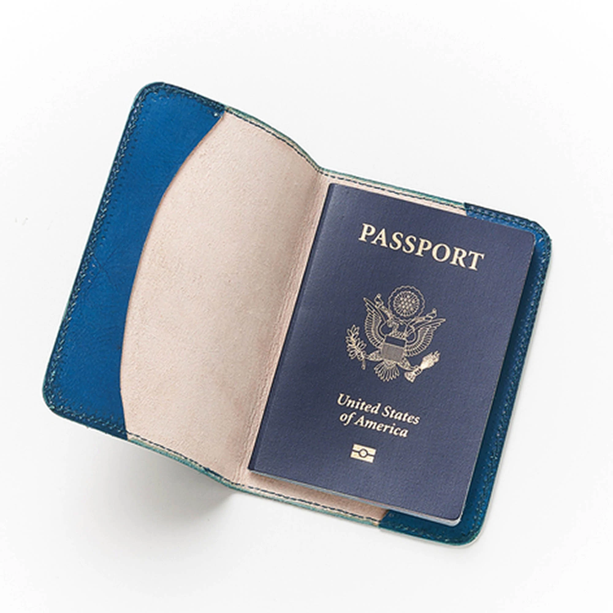 Blue Peacock Fauna Passport Cover - Image 2
