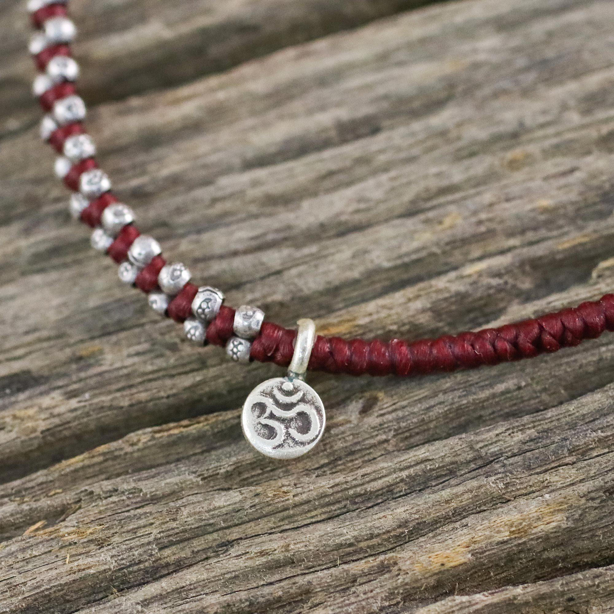 Bohemian Life in Crimson Bracelet - Image 3