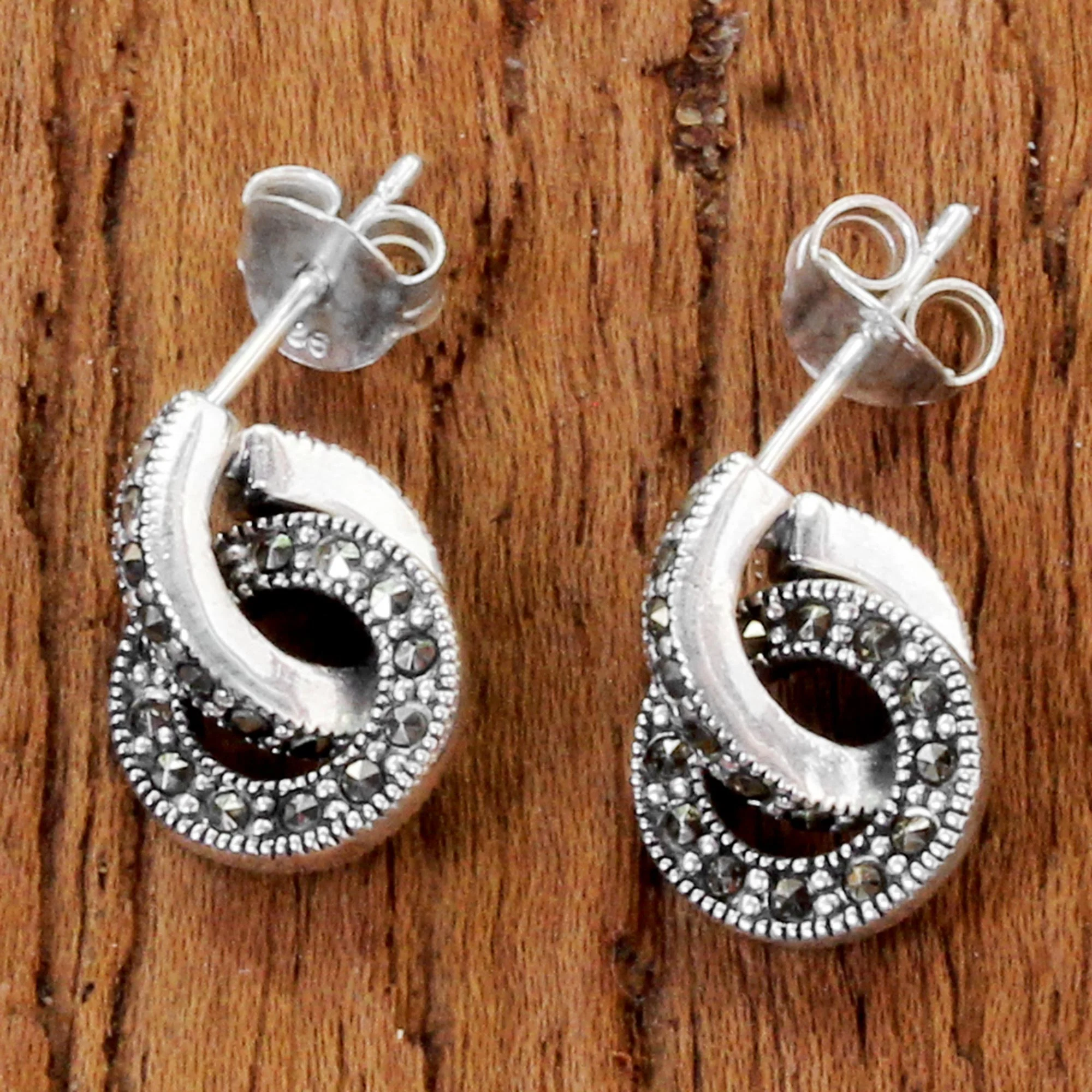 Bold Connection Sterling Silver Earrings - Image 4