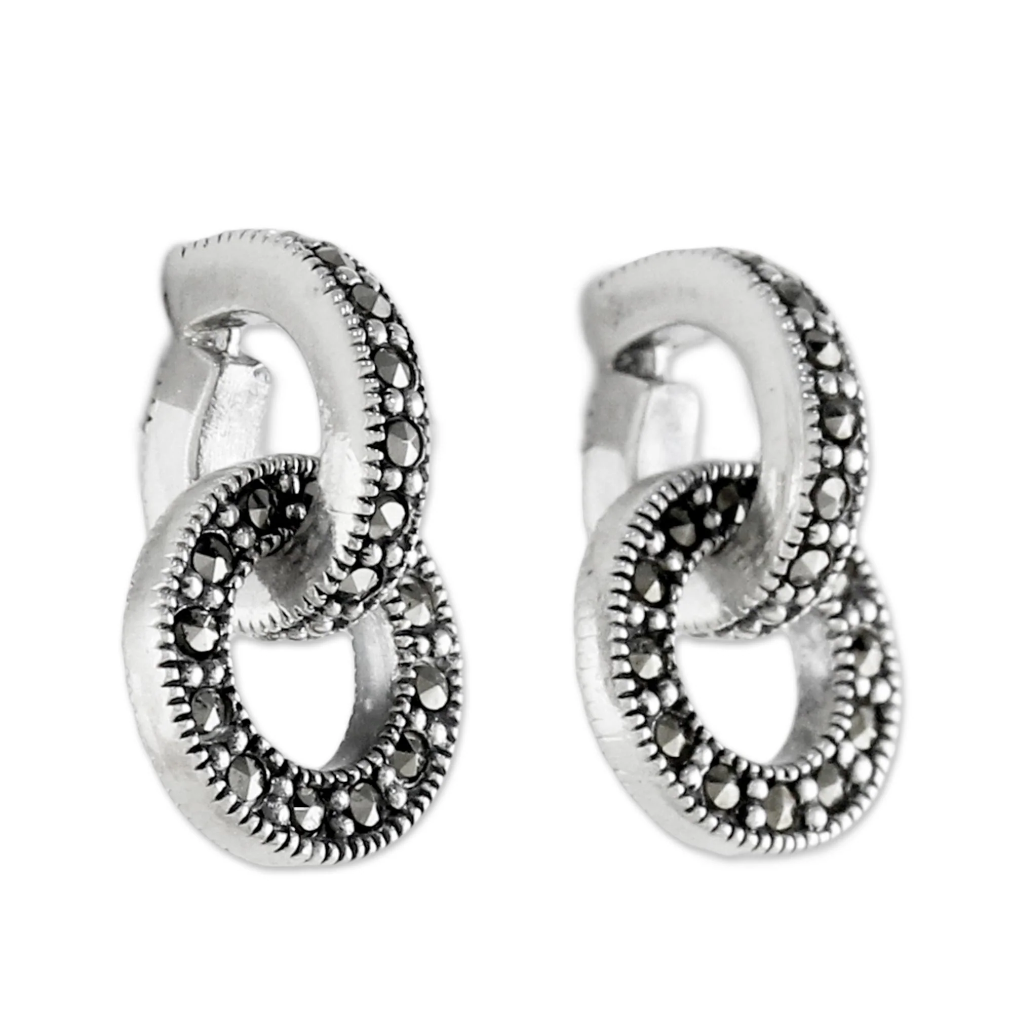 Bold Connection Sterling Silver Earrings - Image 5