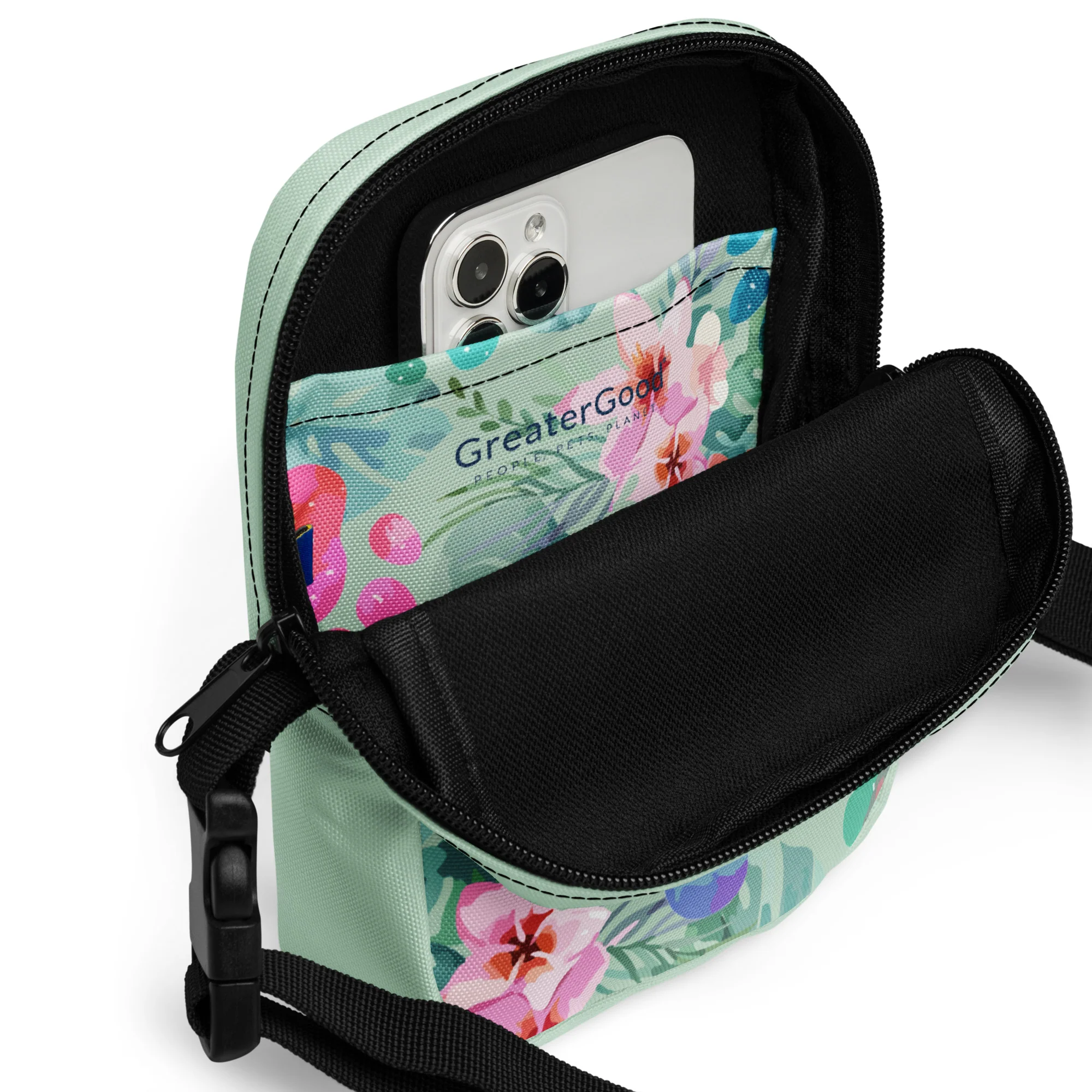 Botanical Paws Utility Crossbody Bag - Image 3