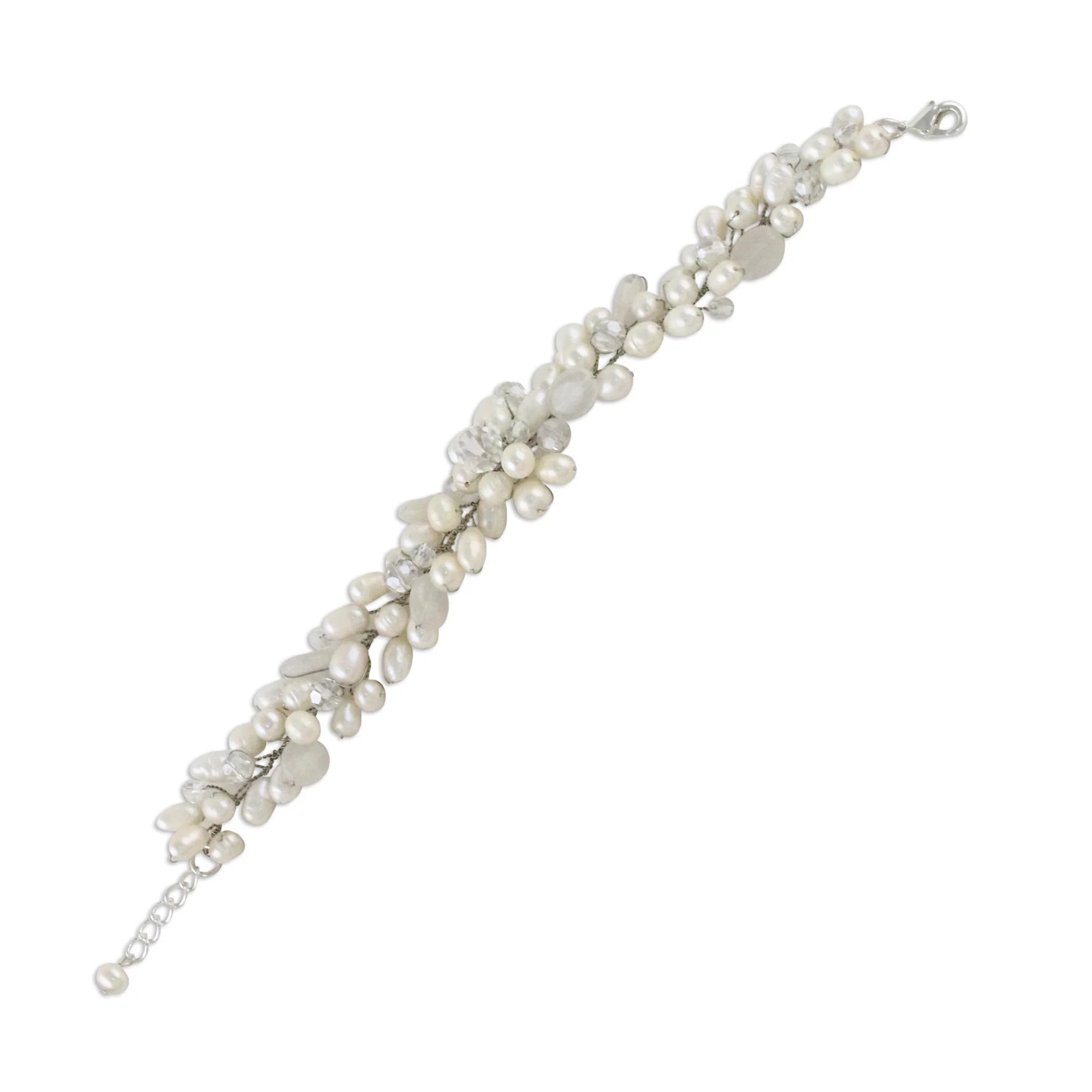 Bridal Bouquet Pearl Bracelet - Image 5