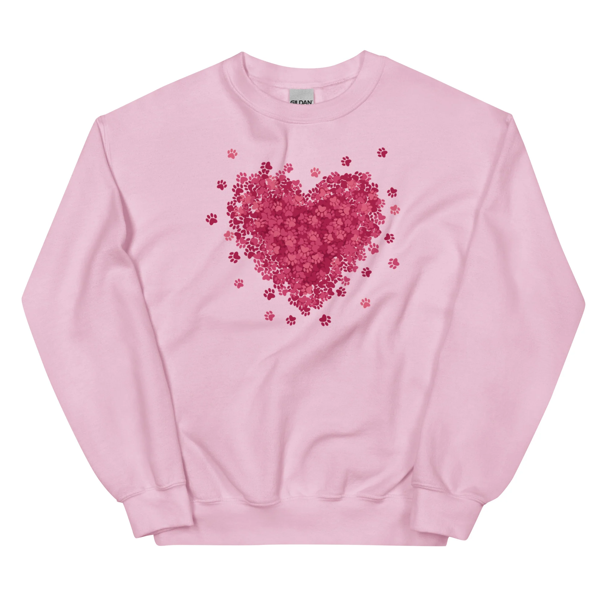 Bursting with Paw Love Crewneck Sweatshirt - Image 2