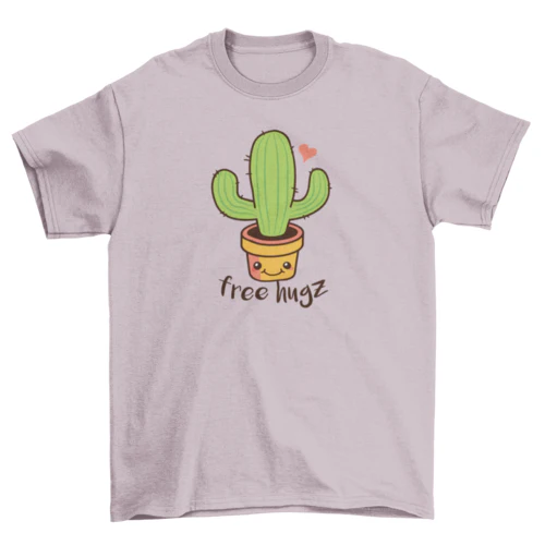 Cactus Hugs T-Shirt - Image 3