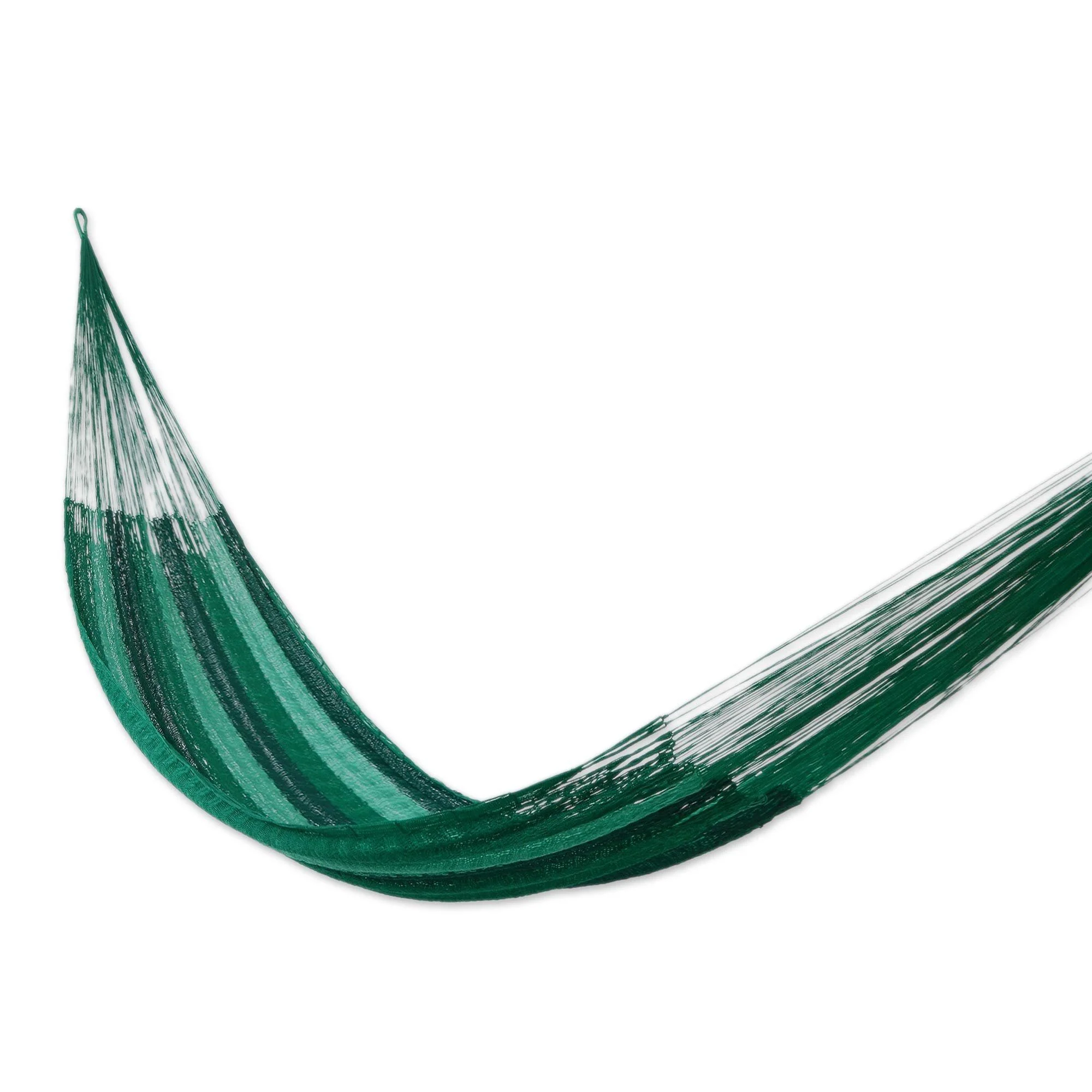Caribbean Dream Hand Woven Nylon Hammock - Image 2