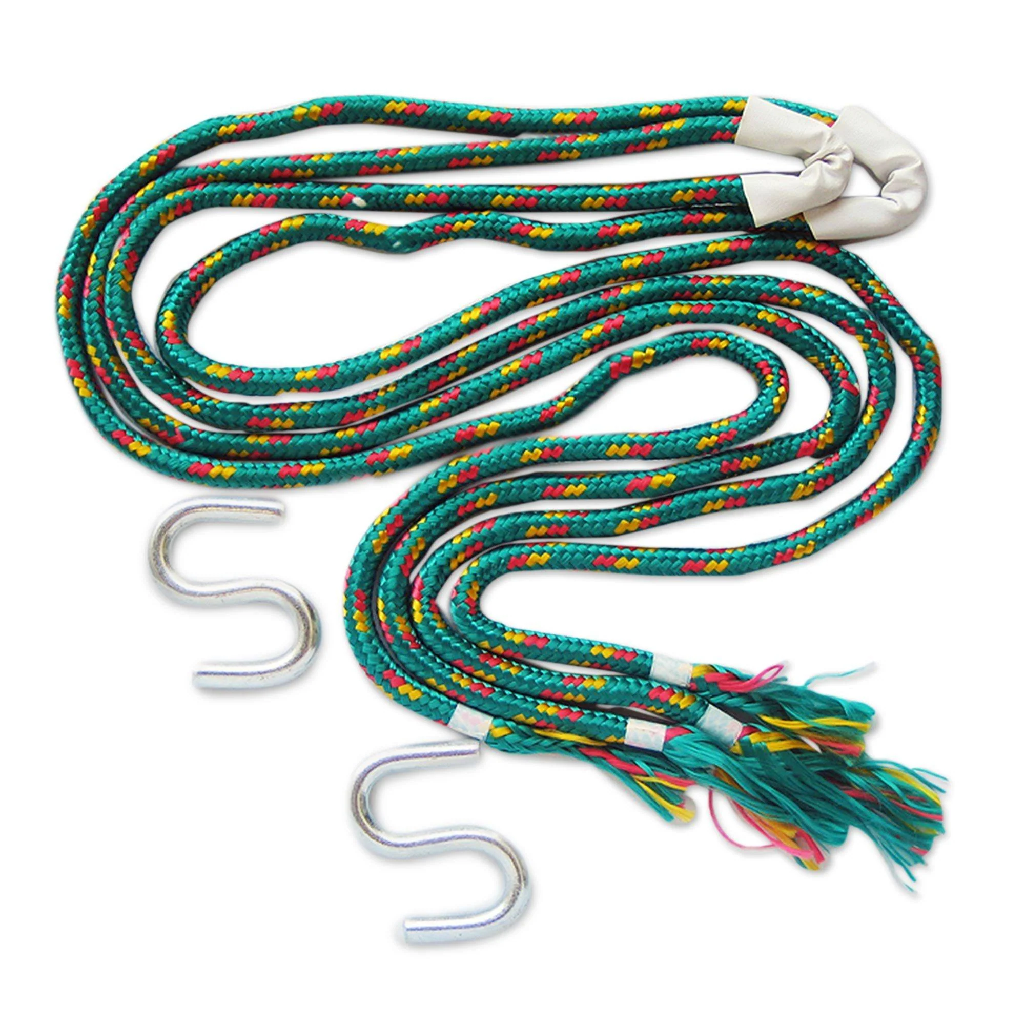 Caribbean Dream Hand Woven Nylon Hammock - Image 5