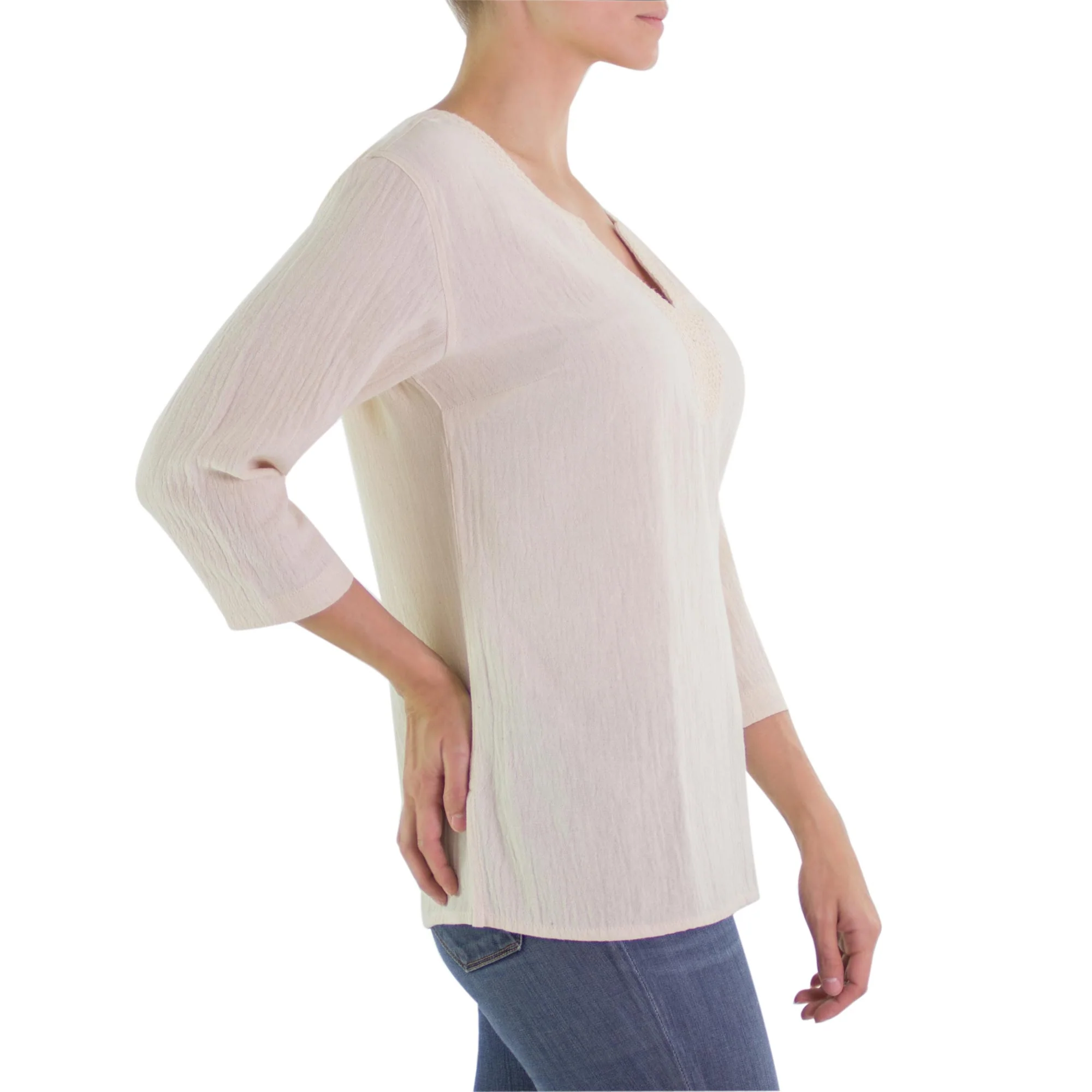 Casual Beauty Women's Cotton Tunic - Image 3