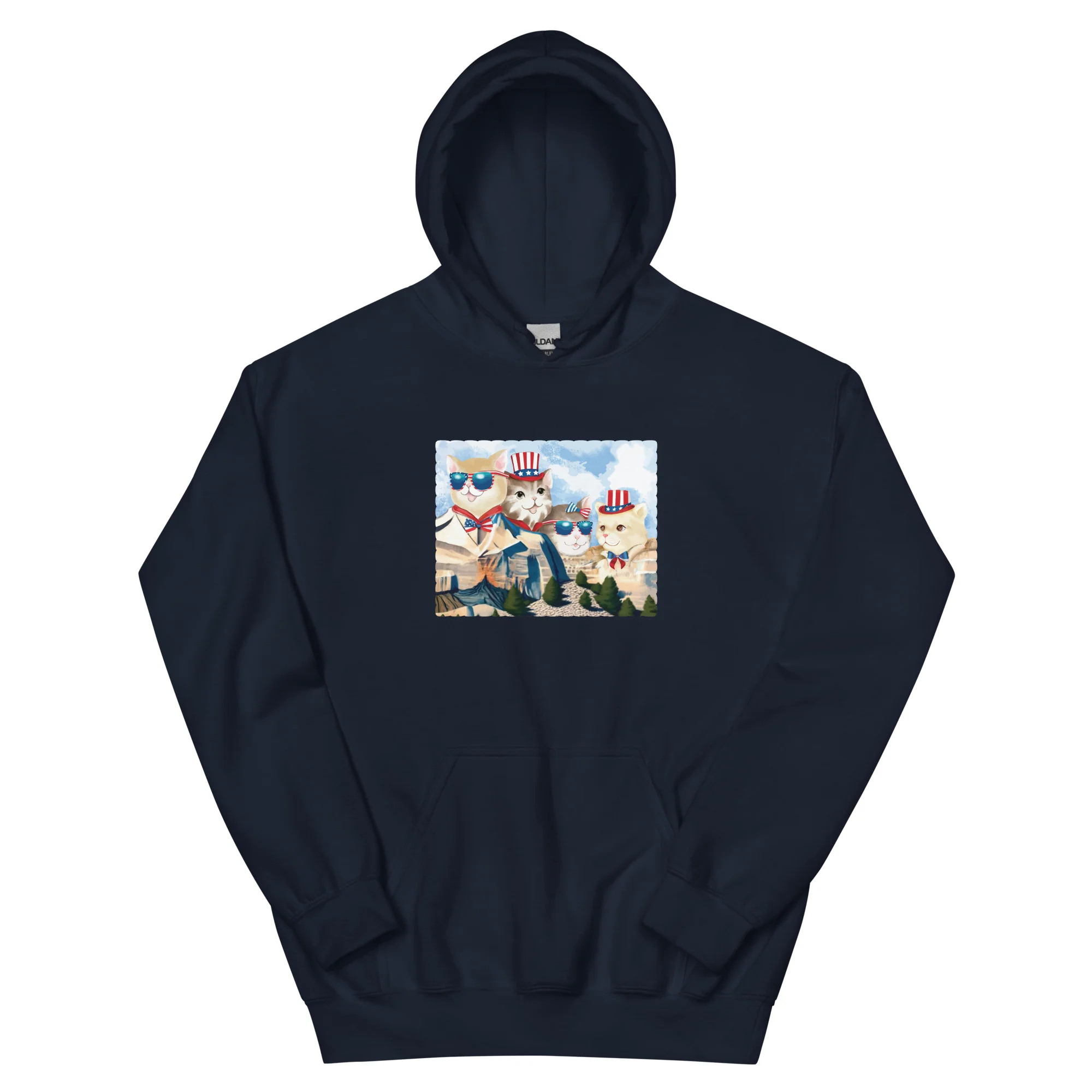 Cat Rushmore Hoodie - Image 4