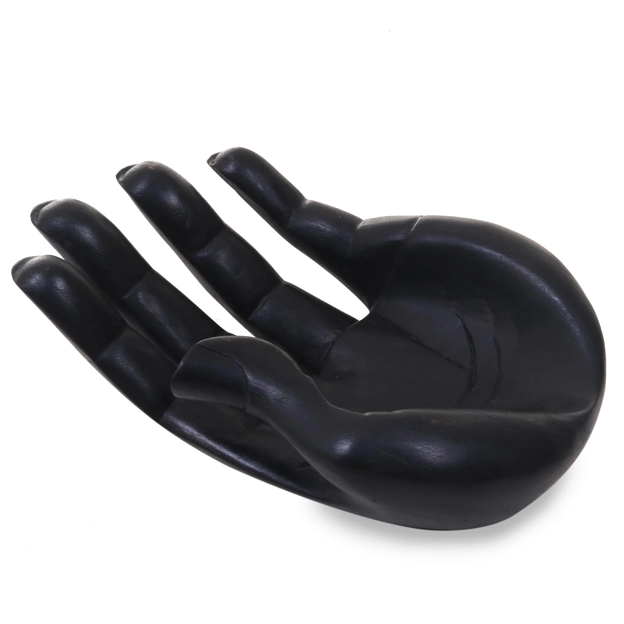 Catchall Thankfulness Wood Hand Sculpture - Image 4