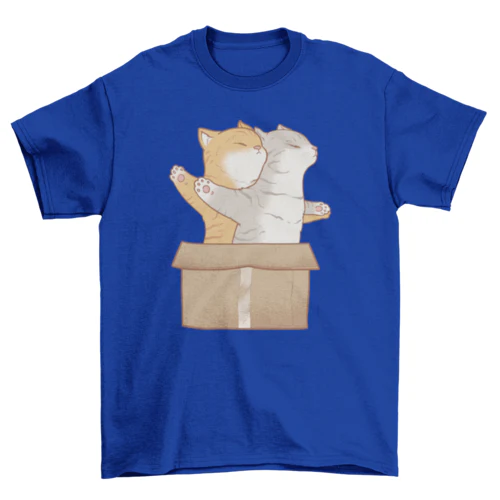 Cats In Love T-Shirt - Image 3