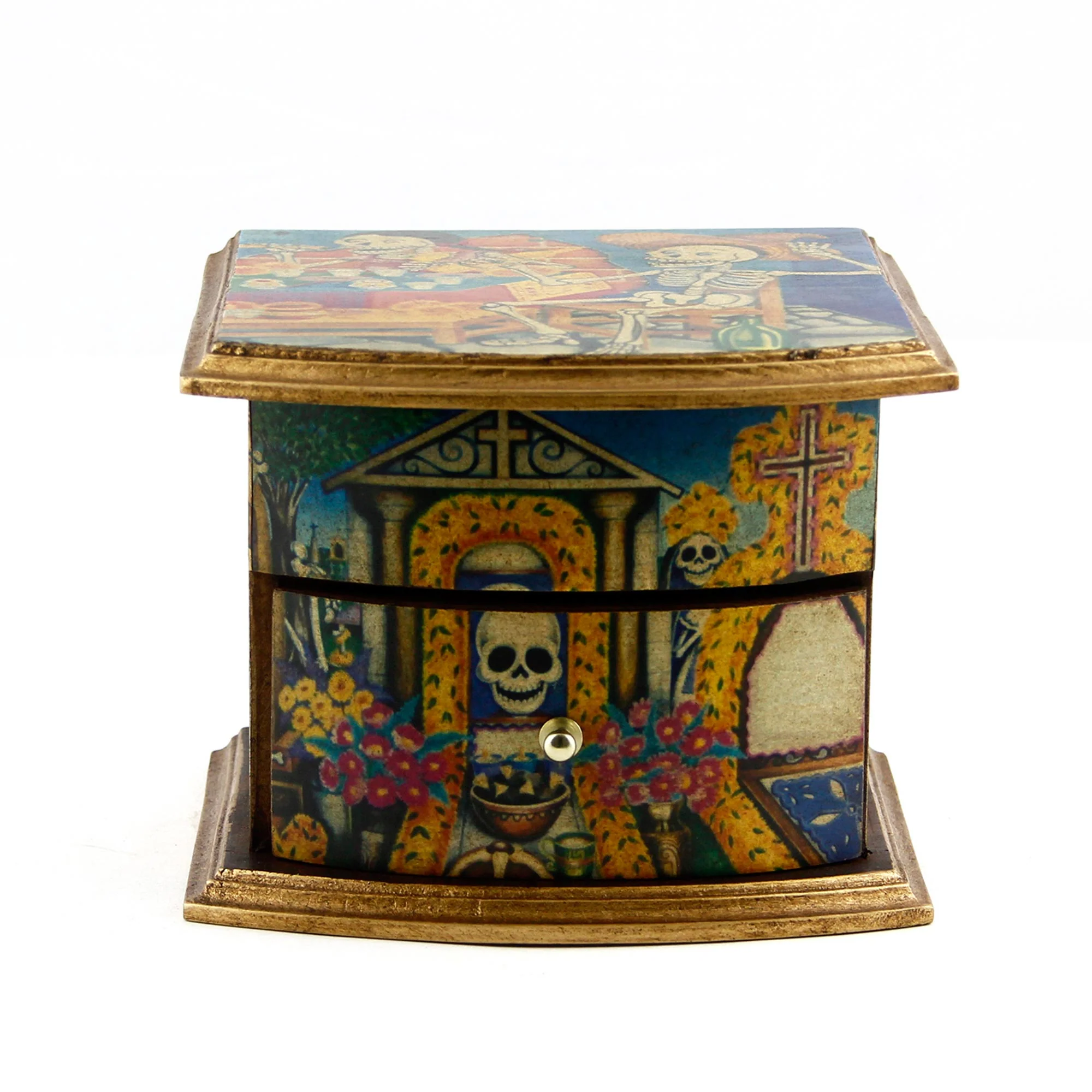 Celebrating Day Of The Dead Jewelry Box - Image 2