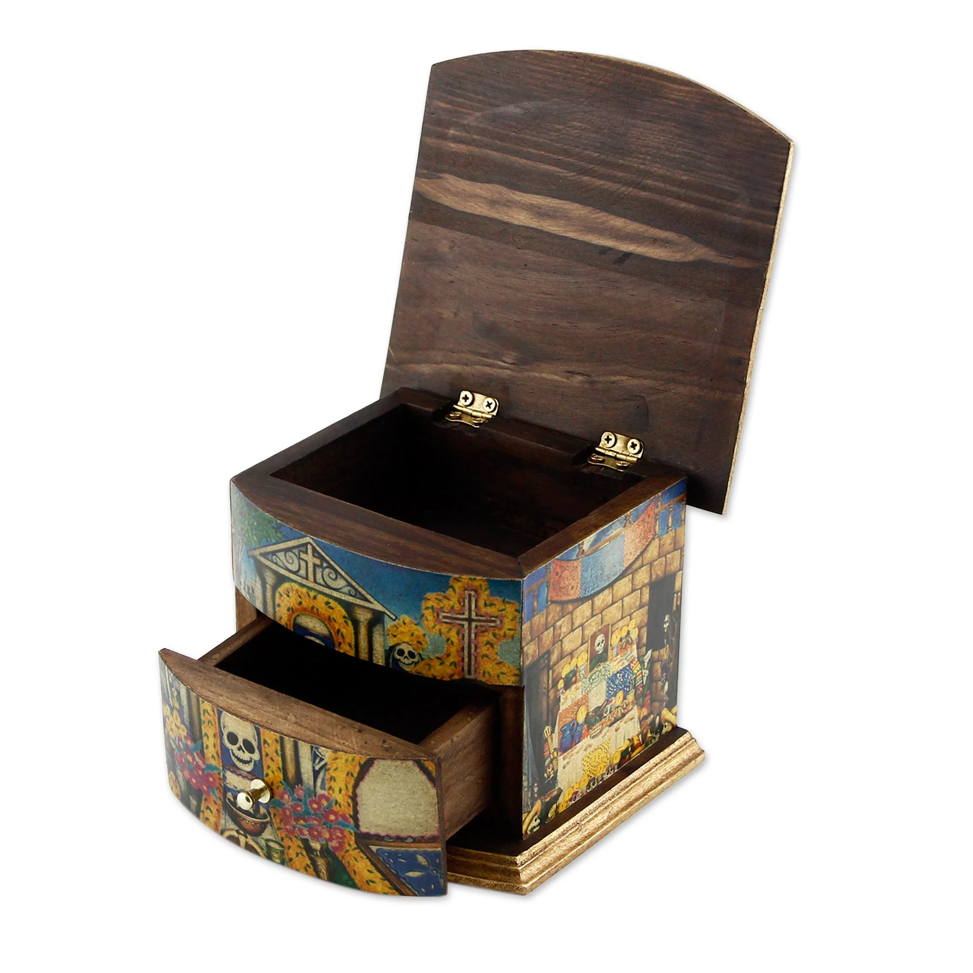 Celebrating Day Of The Dead Jewelry Box - Image 4