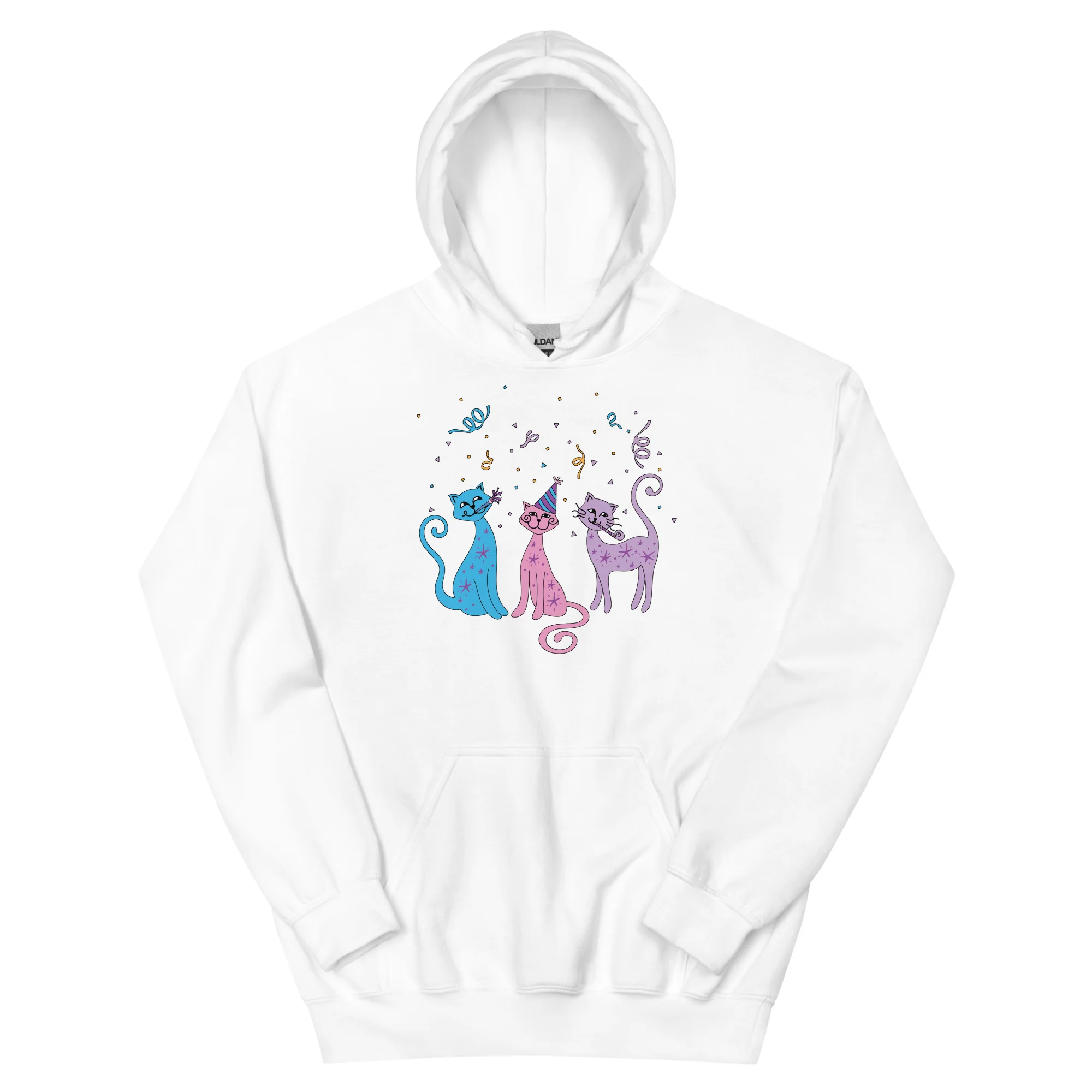 Celebration Cats Hoodie - Image 6