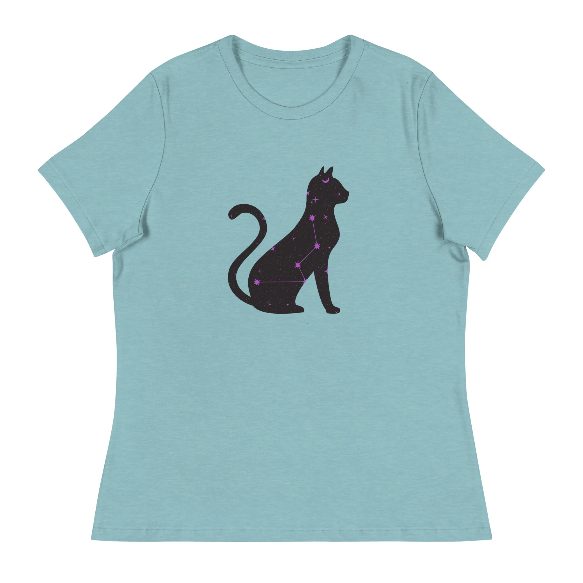 Celestial Cat Women's Relaxed T-Shirt - Image 6