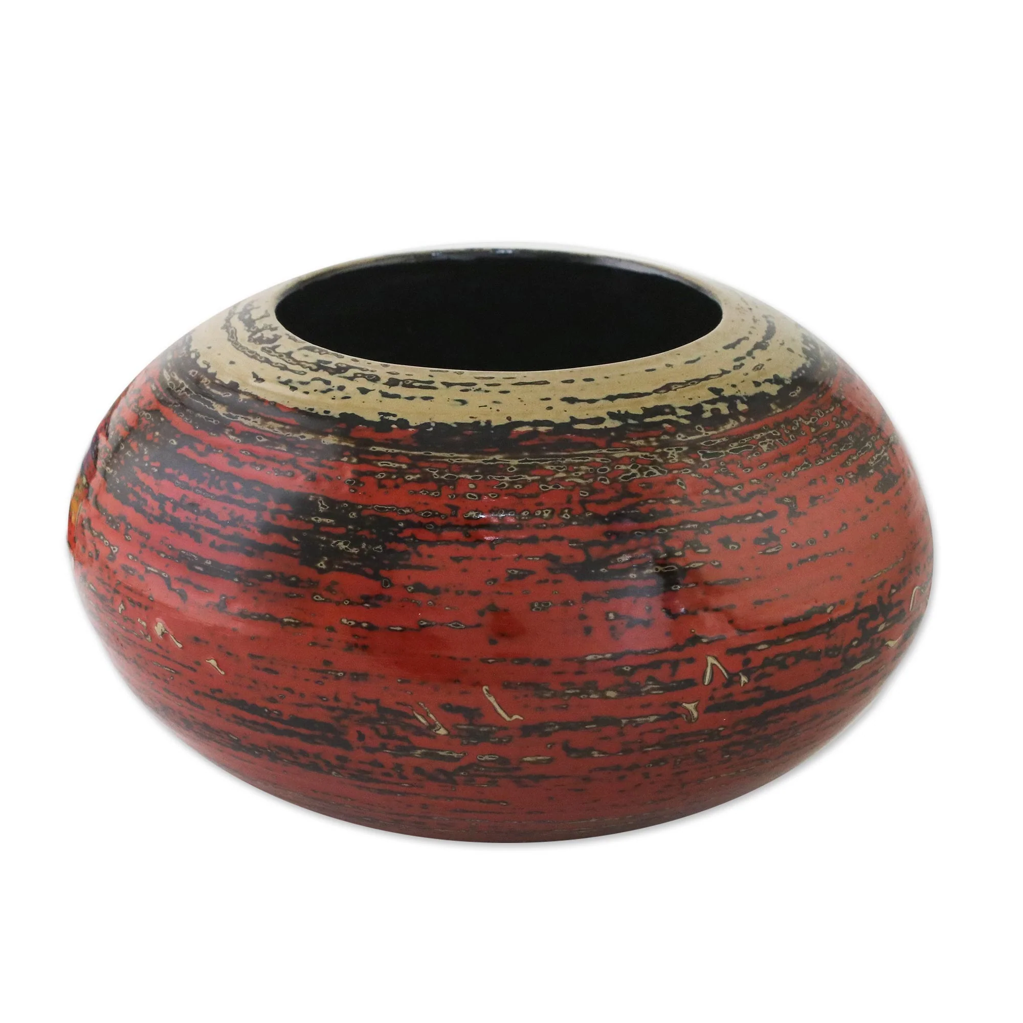 Celestial Red Bamboo Jar - Image 2