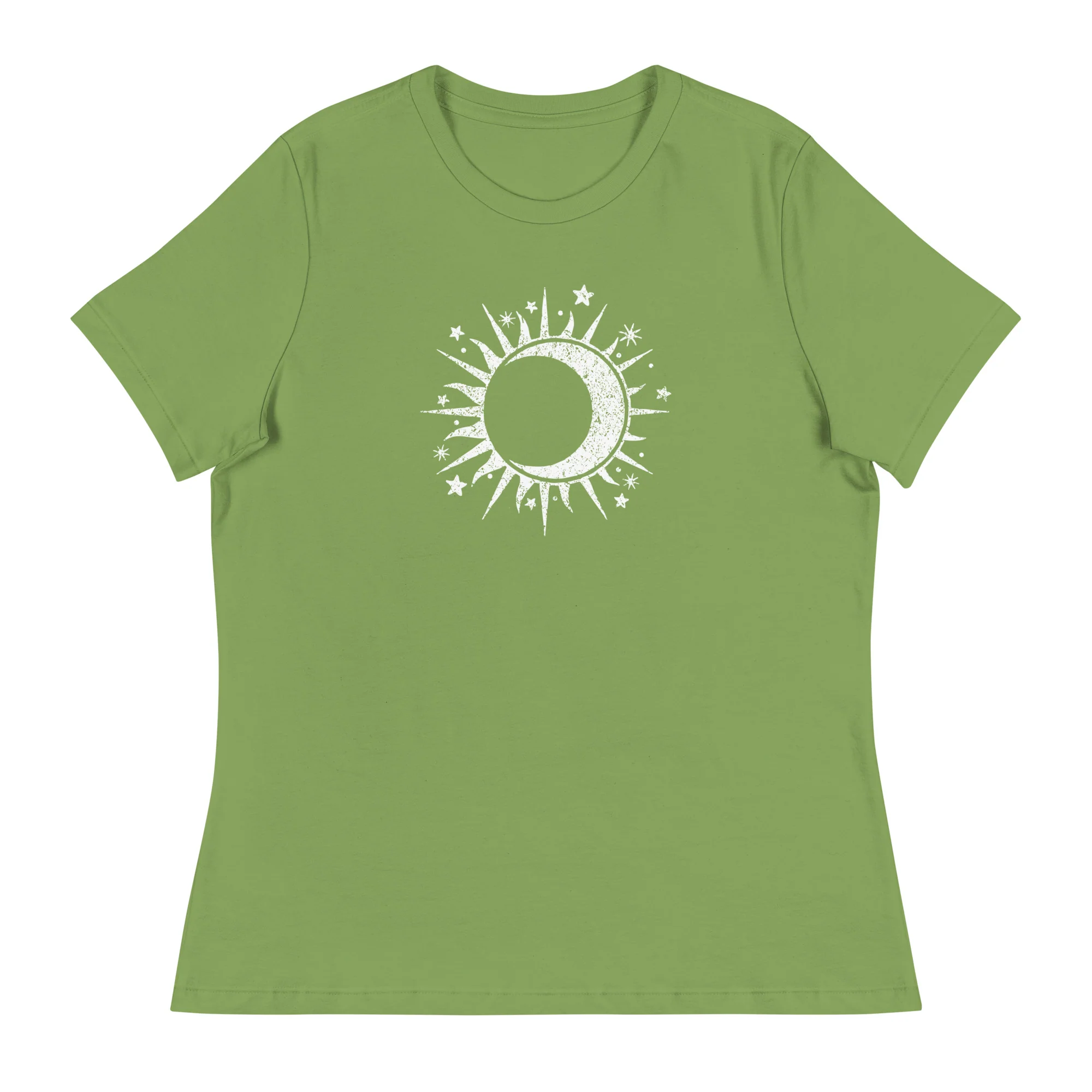 Celestial Sun & Moon Women's Relaxed T-Shirt - Image 7