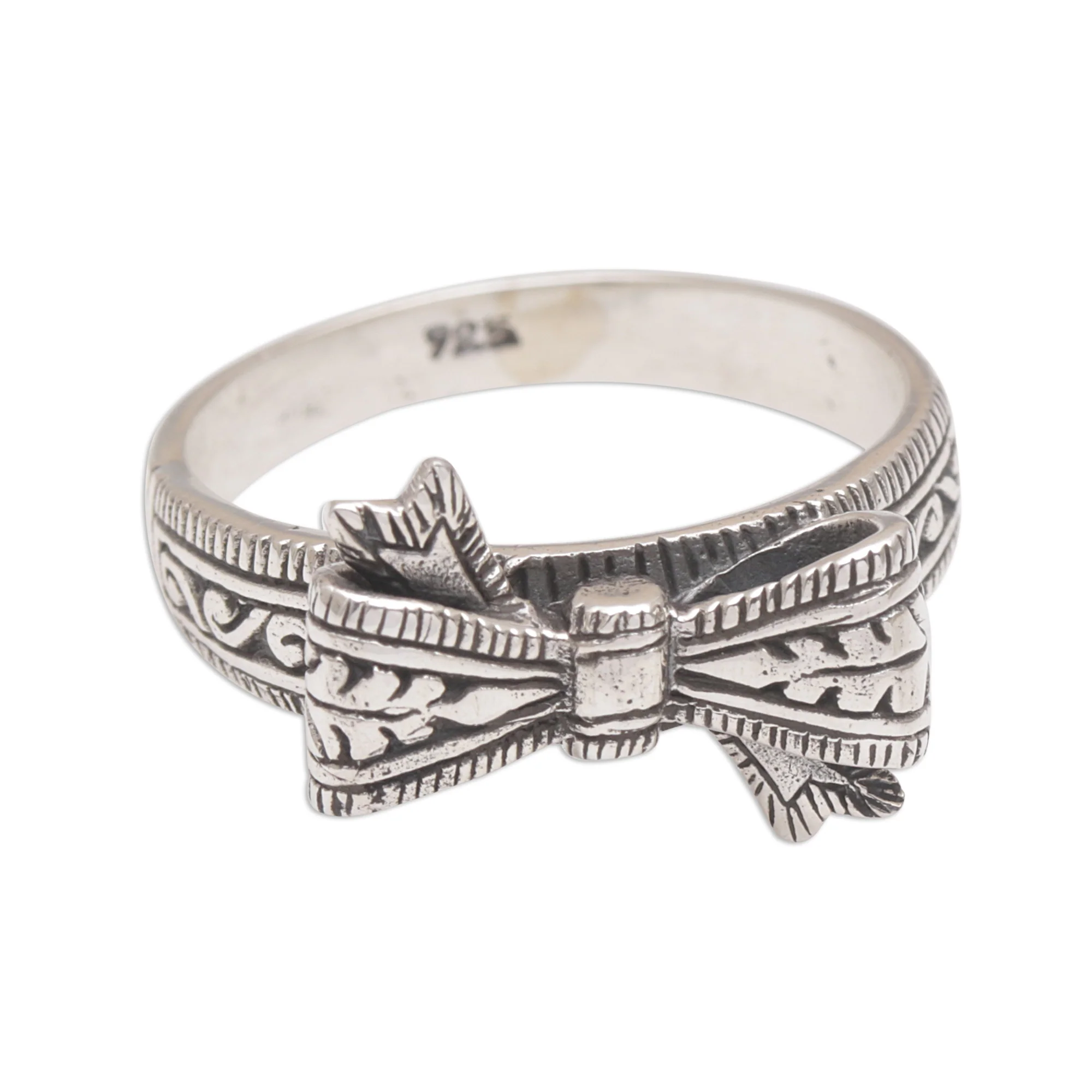 Celuk Bow Sterling Silver Cocktail Ring - Image 2