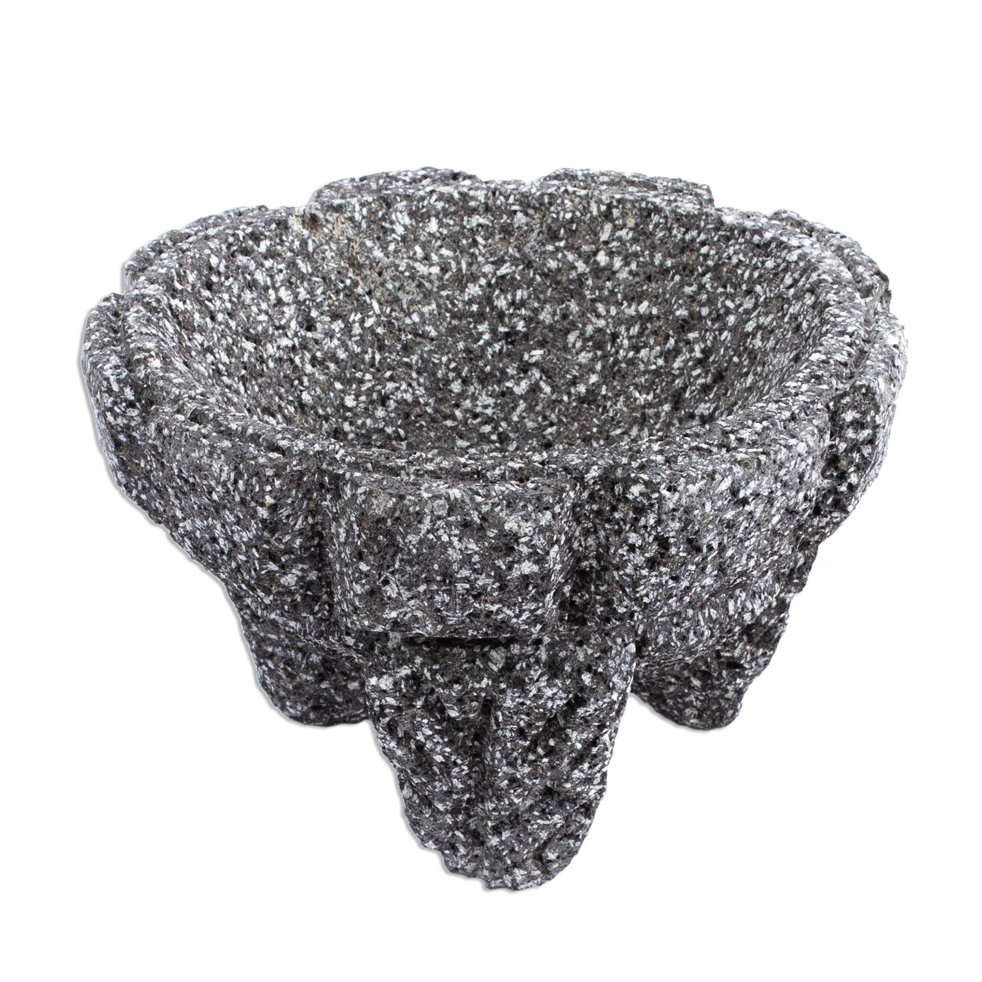 Ceremonial Tradition Handcrafted Ceremonial Style Molcajete Mortar - Image 3