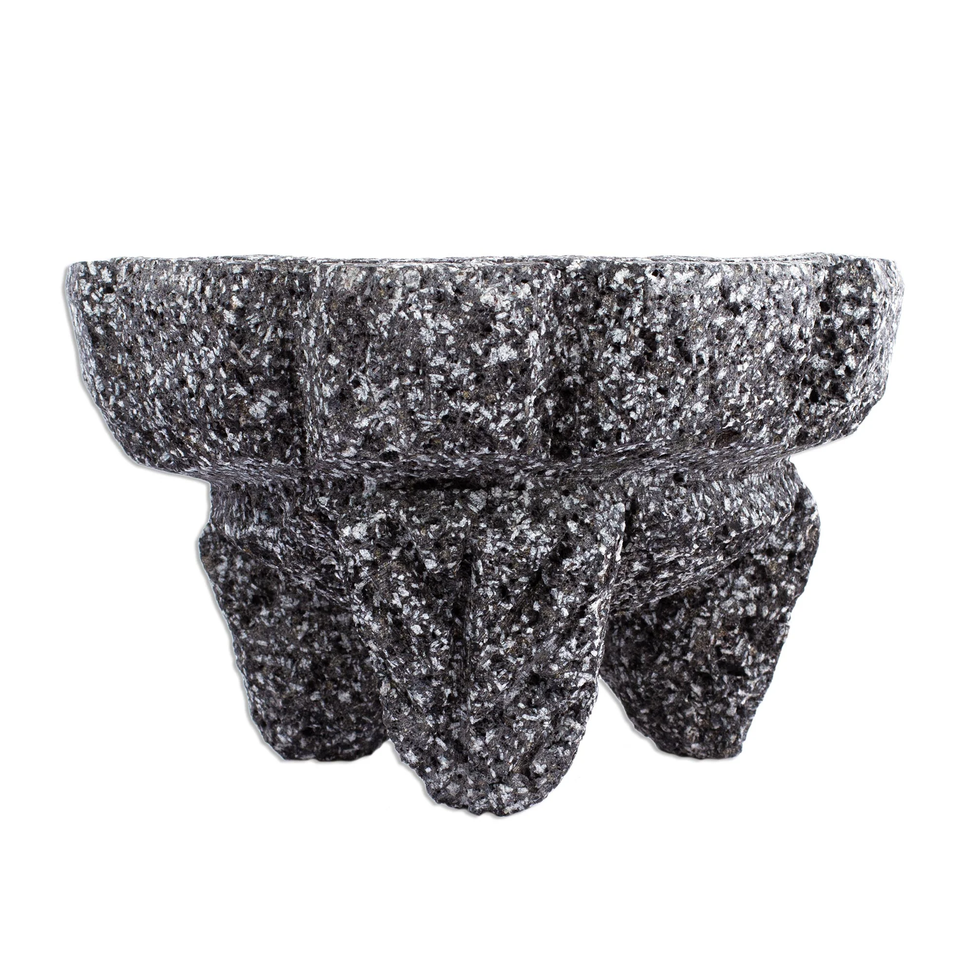 Ceremonial Tradition Handcrafted Ceremonial Style Molcajete Mortar - Image 4