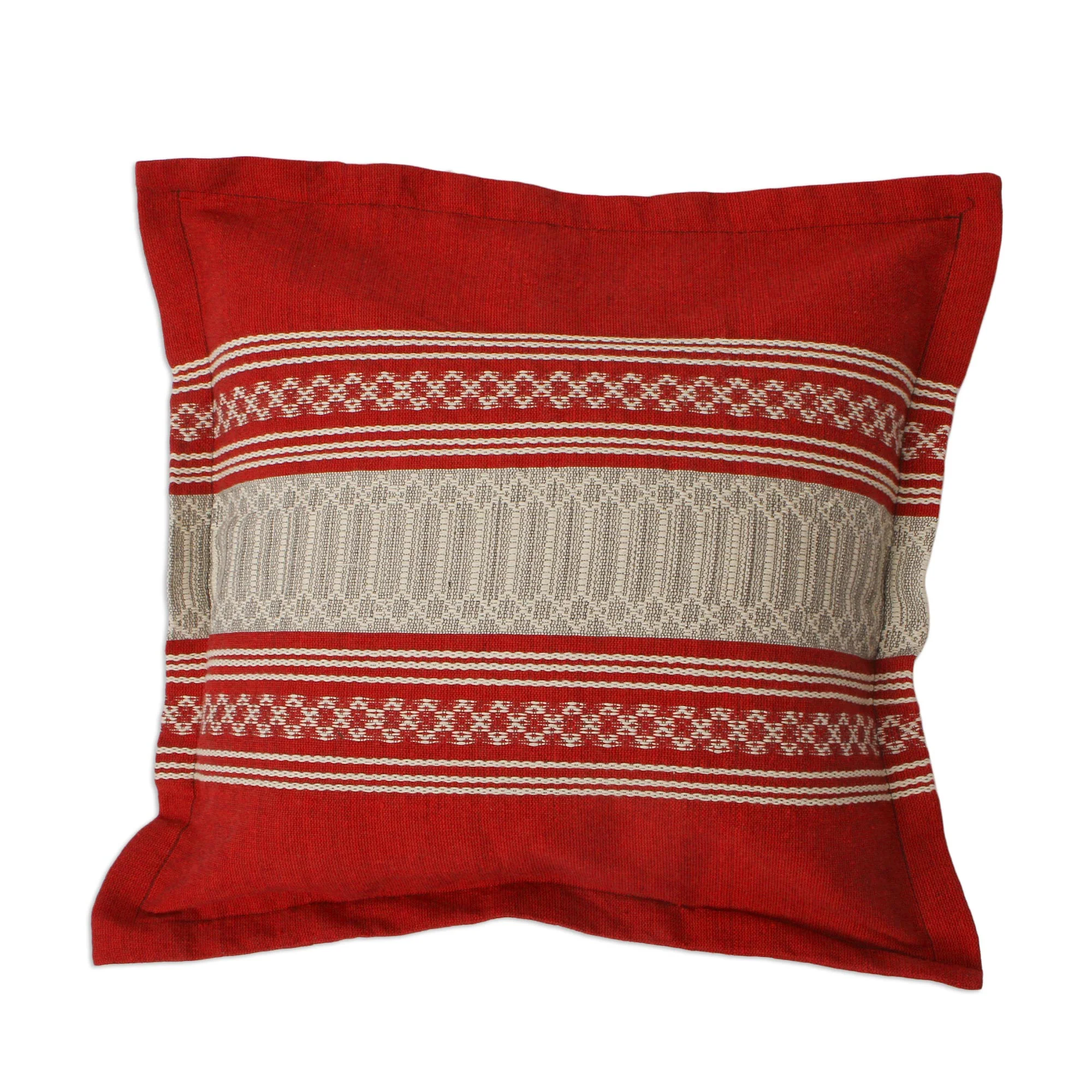 Chili Passion Eco-Friendly Throw Pillow Cover - Image 2