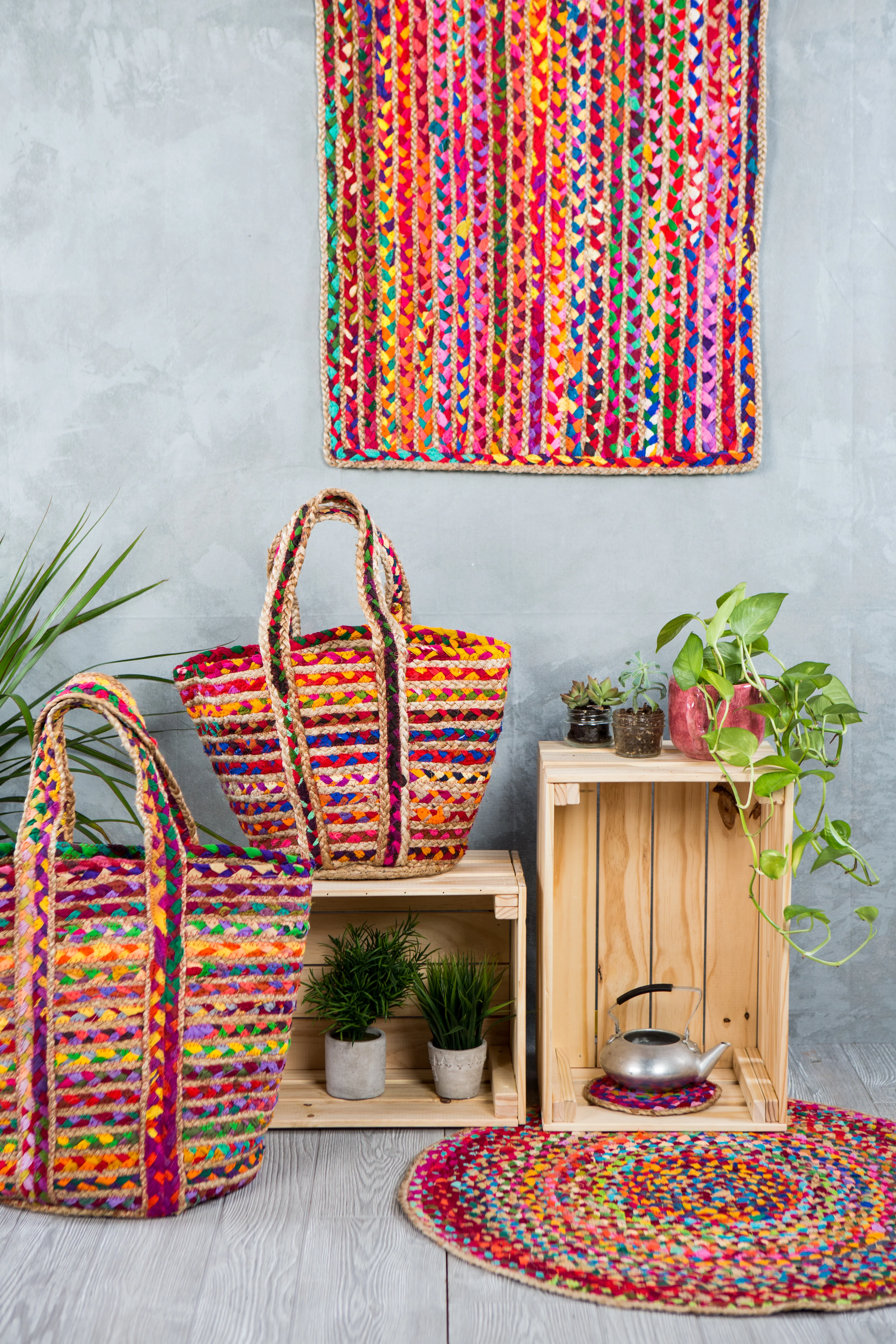 Chindi Blend Basket - Image 2