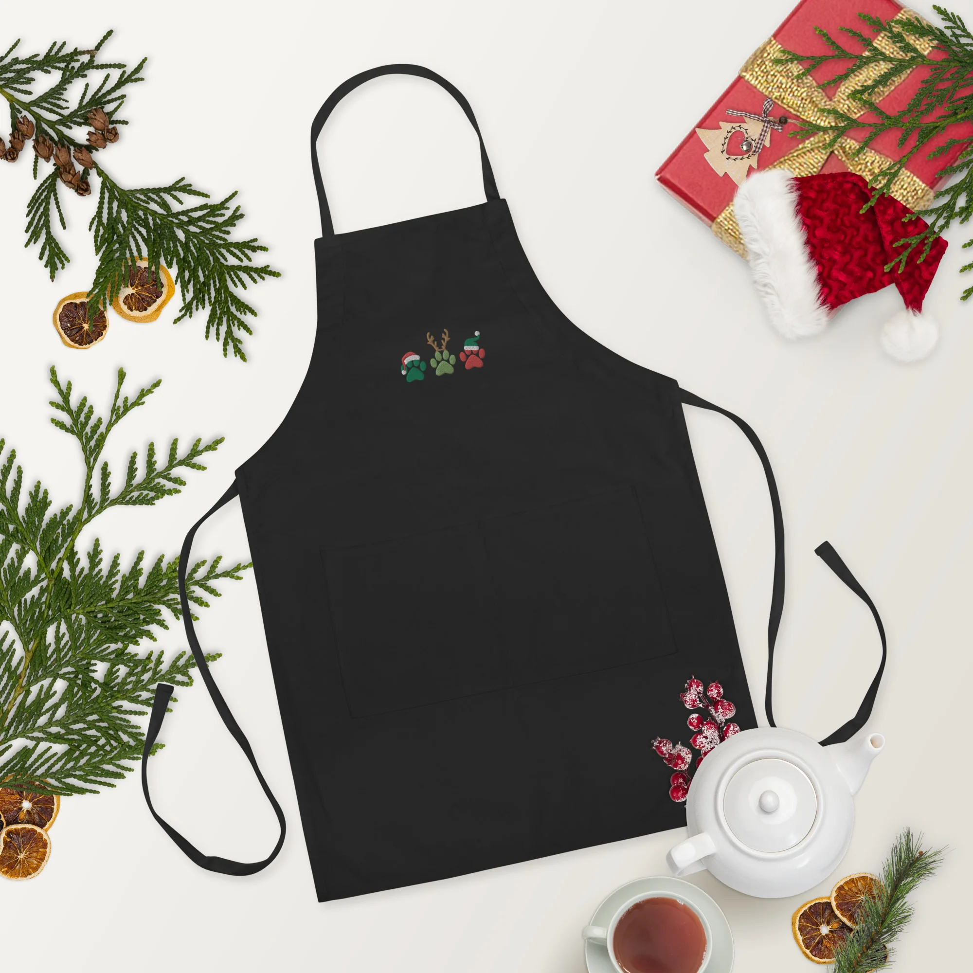 Christmas Paws Apron - Image 2