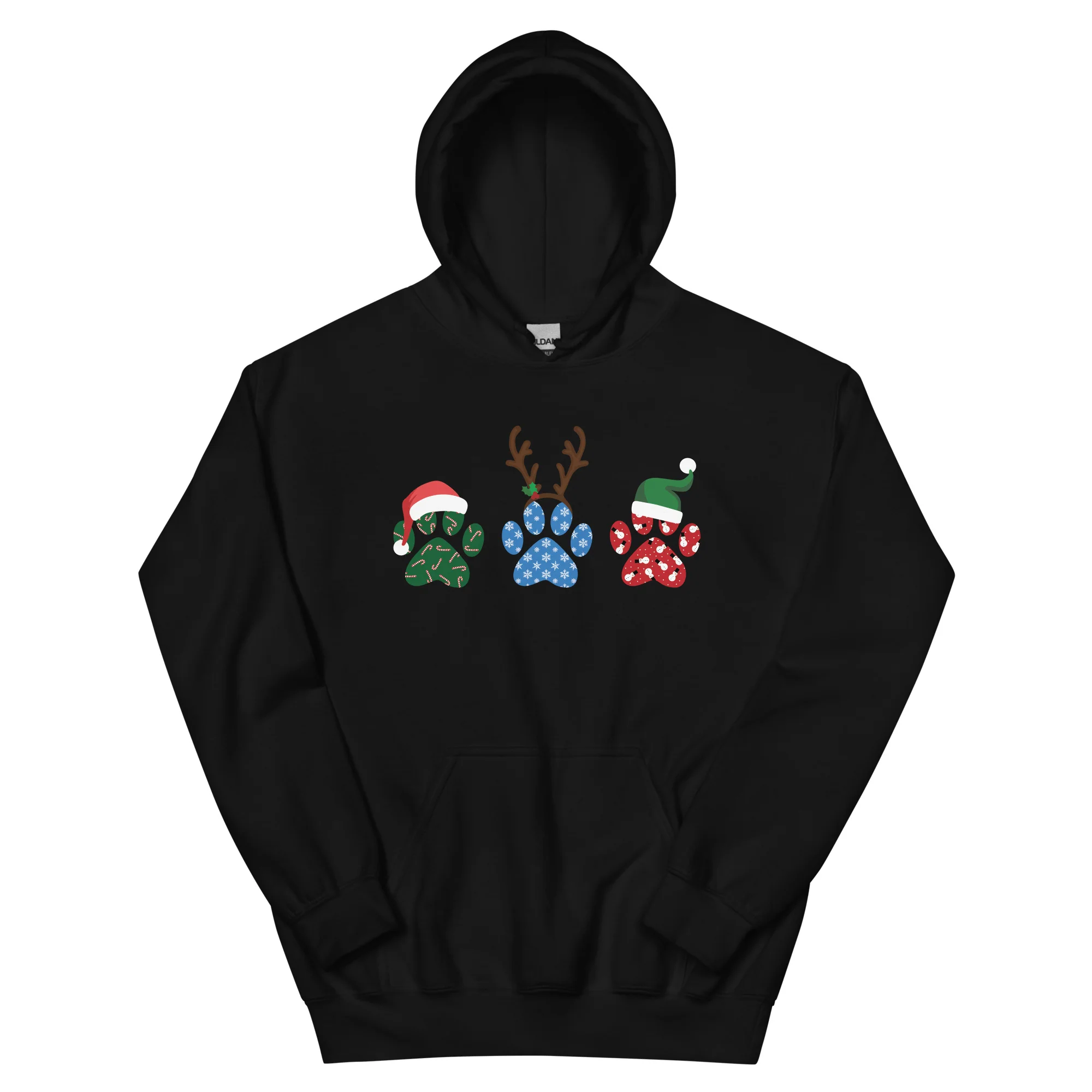 Christmas Paws Hoodie - Image 3