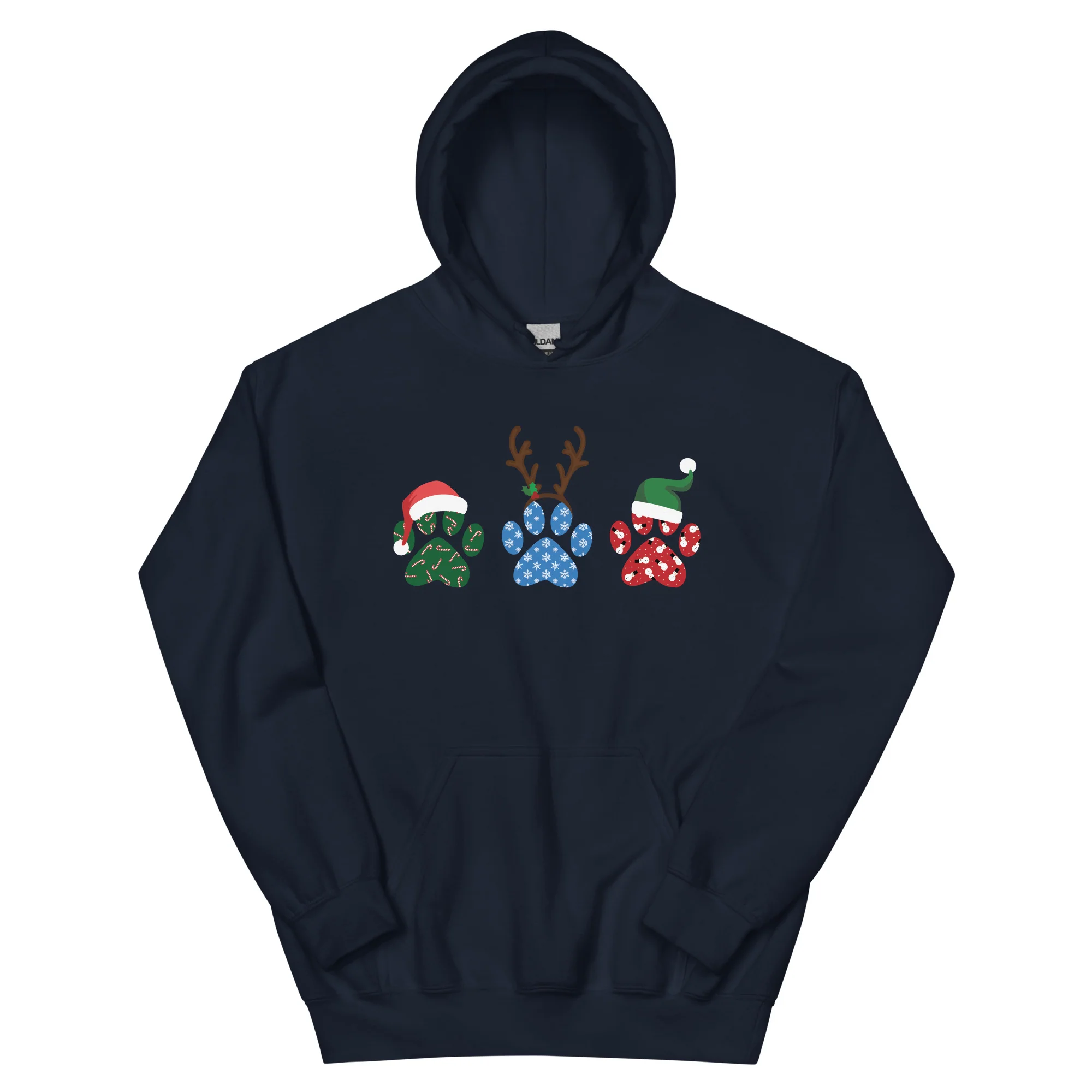Christmas Paws Hoodie - Image 4